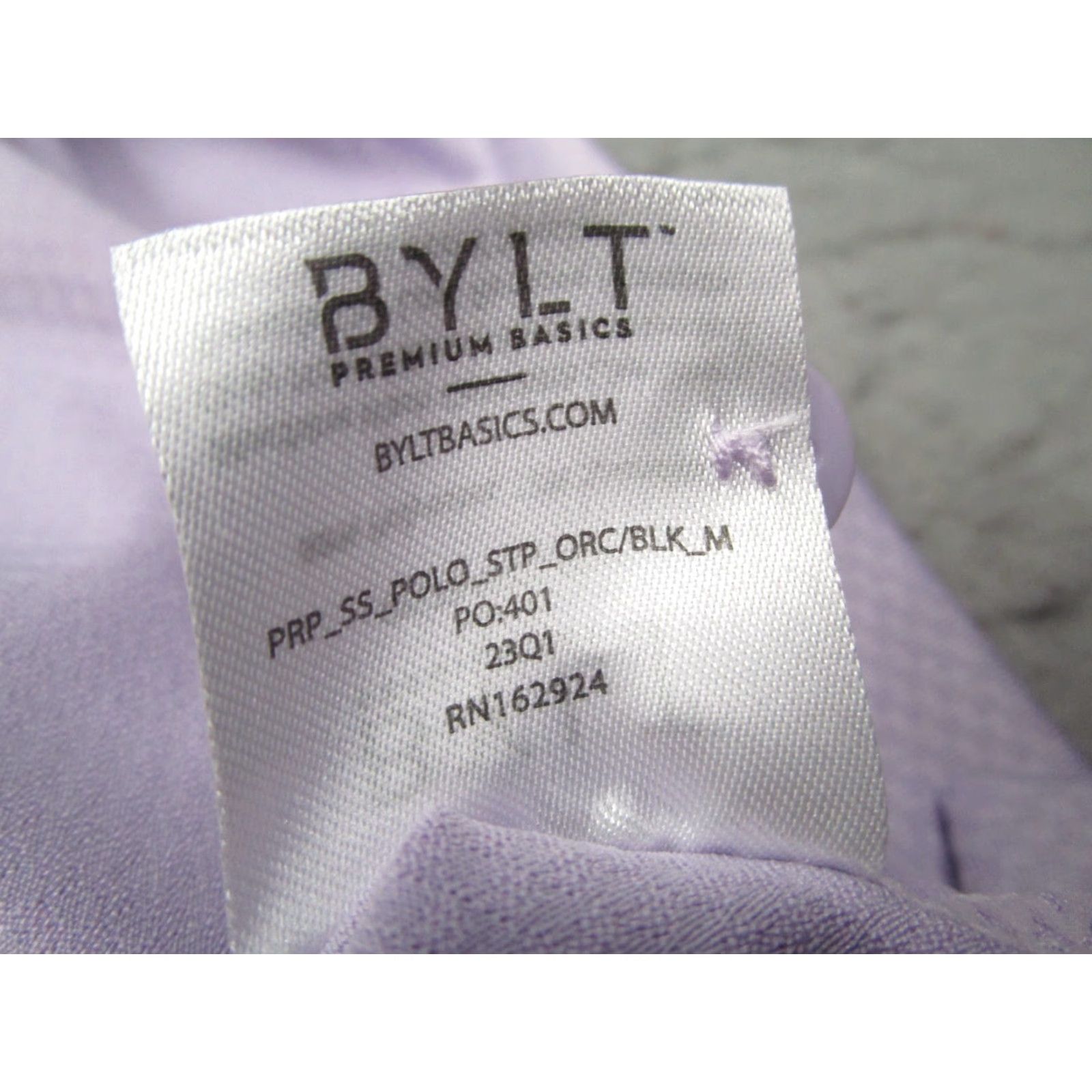 Vintage BYLT Polo Shirt Mens M Purple Short Sleeve Golf Performance Polo Shirt - bylt Polo Shirt Mens M Purple Short Sleeve Golf Performance Polo Size US M / EU 48-50 / 2 - 5 Thumbnail