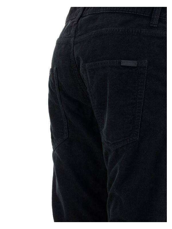 Saint Laurent Paris o1bcso1str1125 Slim Fit Jeans in Black Size 34" / US 12 / IT 48 - 3 Thumbnail