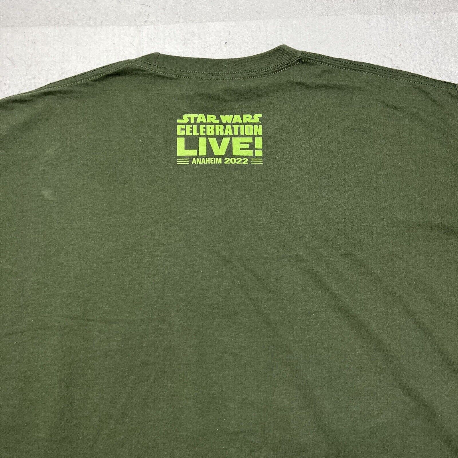 Star Wars Star Wars Celebration Live 2022 XL Short Sleeve Graphic Tee Size US XL / EU 56 / 4 - 10 Thumbnail