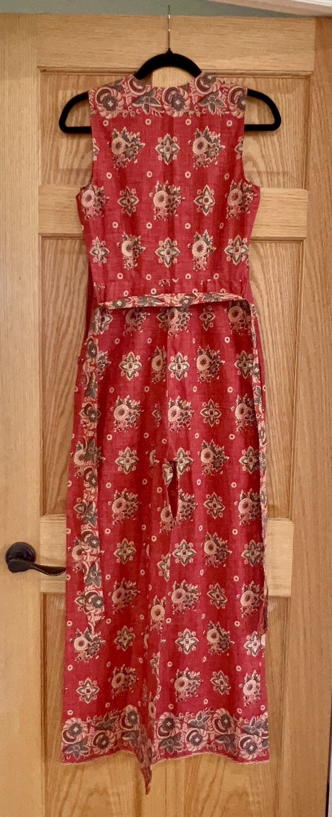RRL Ralph Lauren *NWT RRL Double RL Ralph Lauren Floral-Print Cotton Jumpsuit Size 27" / US 4 / IT 40 - 18 Thumbnail