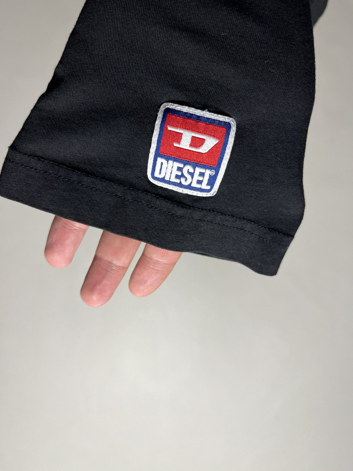 Diesel Luxury Diesel D logo t-shirt Just Division Size US L / EU 52-54 / 3 - 5 Thumbnail