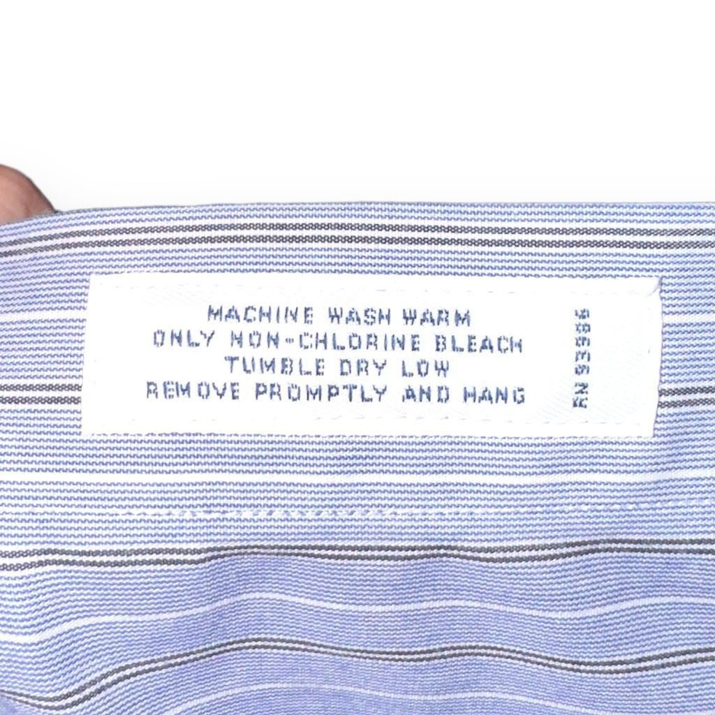 Brooks Brothers Blue Brooks Brothers 1818 French Cuff Button Down Shirt 15.5 Size US M / EU 48-50 / 2 - 6 Thumbnail