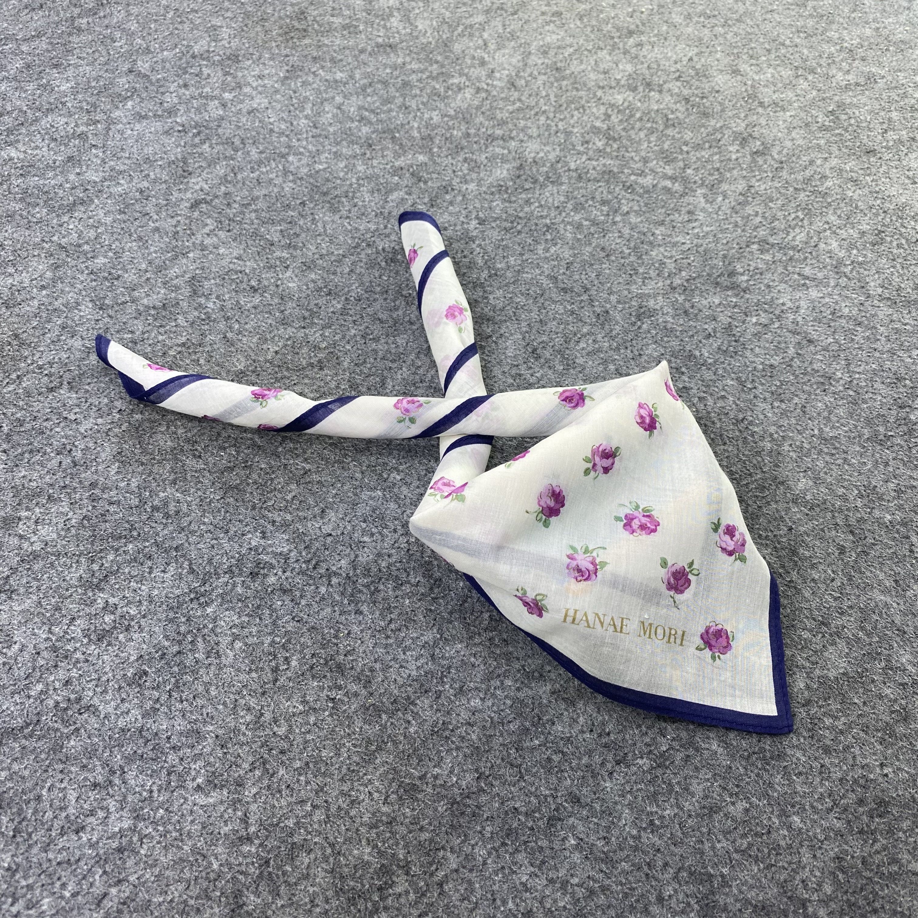 Hanae Mori Hanae Mori Handkerchief / Bandana / Neckerchief-B2394 Size ONE SIZE - 1 Thumbnail