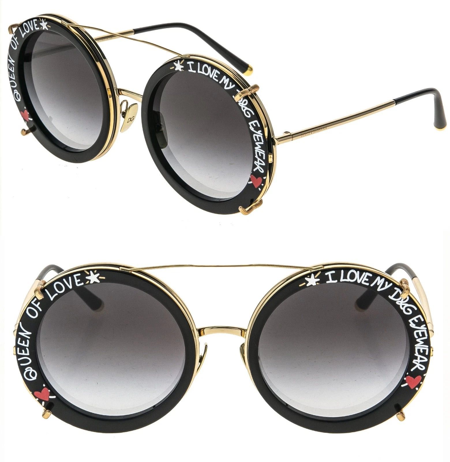 Dolce & Gabbana DOLCE & GABBANA DG2198 PRINT FAMILY GRAFFITI Clip On 2198 Size ONE SIZE - 1 Thumbnail