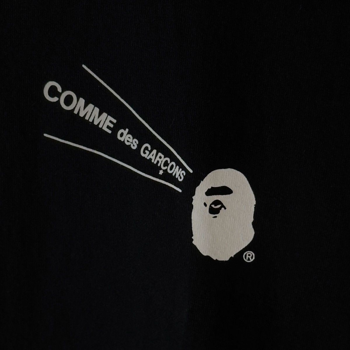 Bape Bape x CDG Osaka Tee Black 2020 Size US S / EU 44-46 / 1 - 4 Thumbnail
