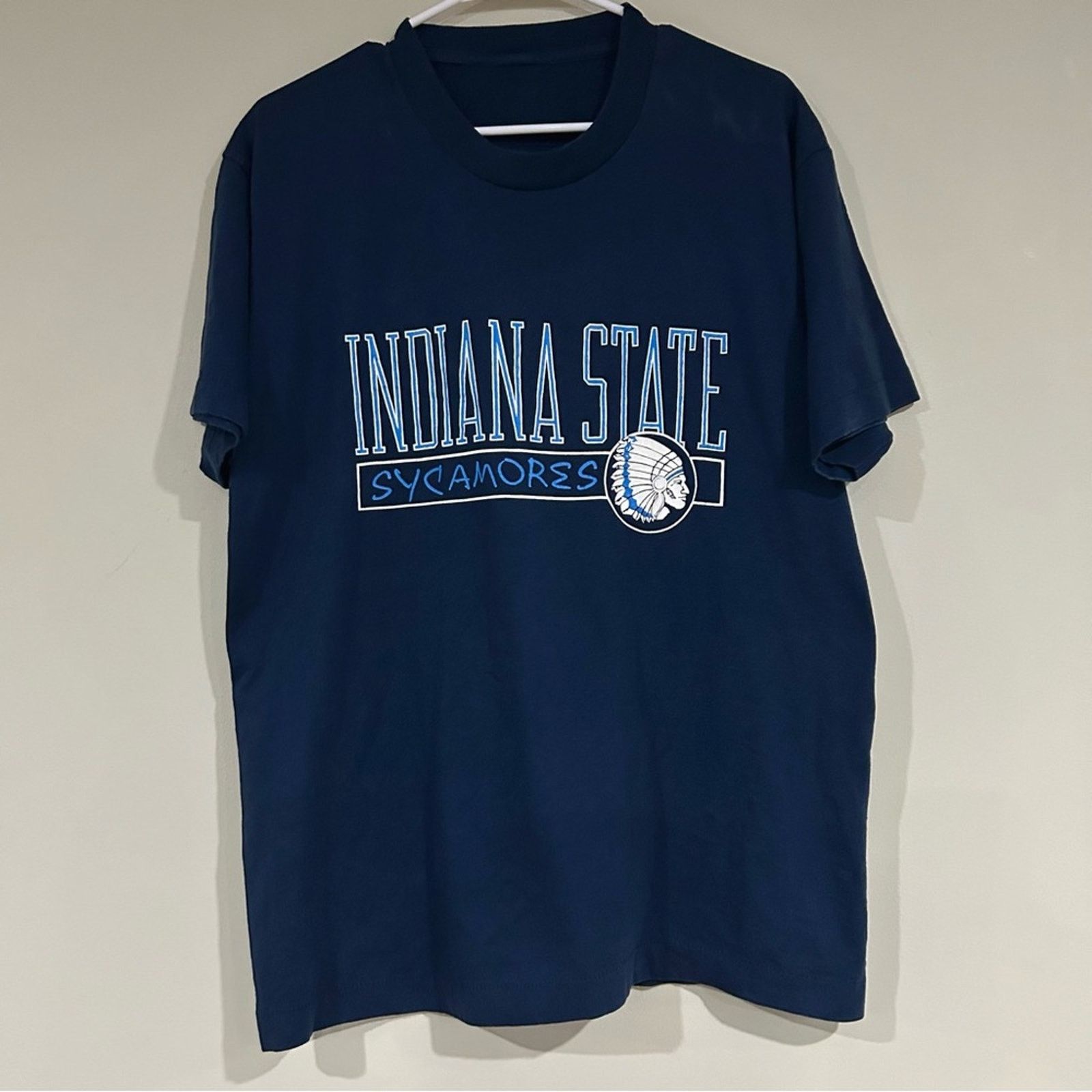 Other Vintage Indiana State Sycamores Shirt Size US L / EU 52-54 / 3 - 1 Thumbnail