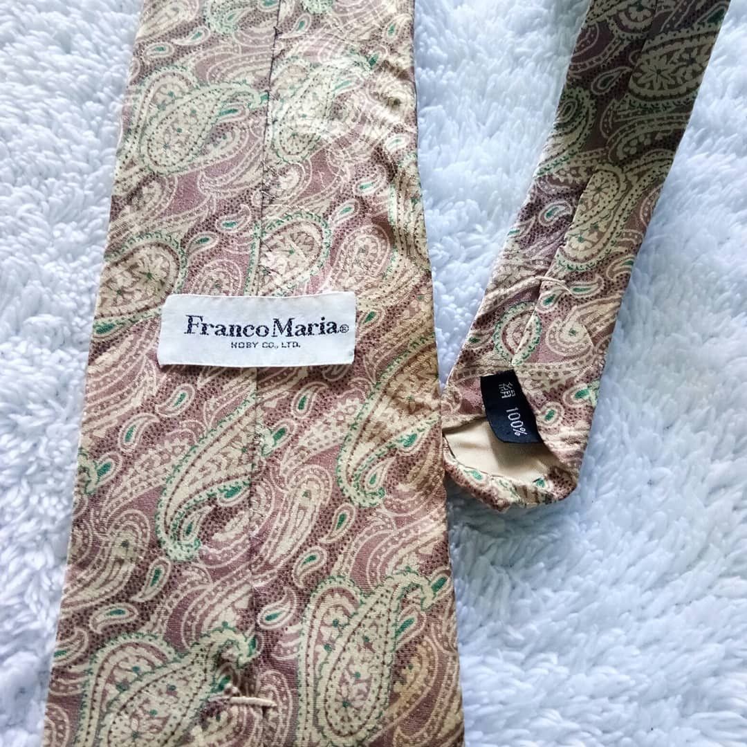 Designer × Japanese Brand FRANCO MARIA NECK TIE Size ONE SIZE - 3 Thumbnail