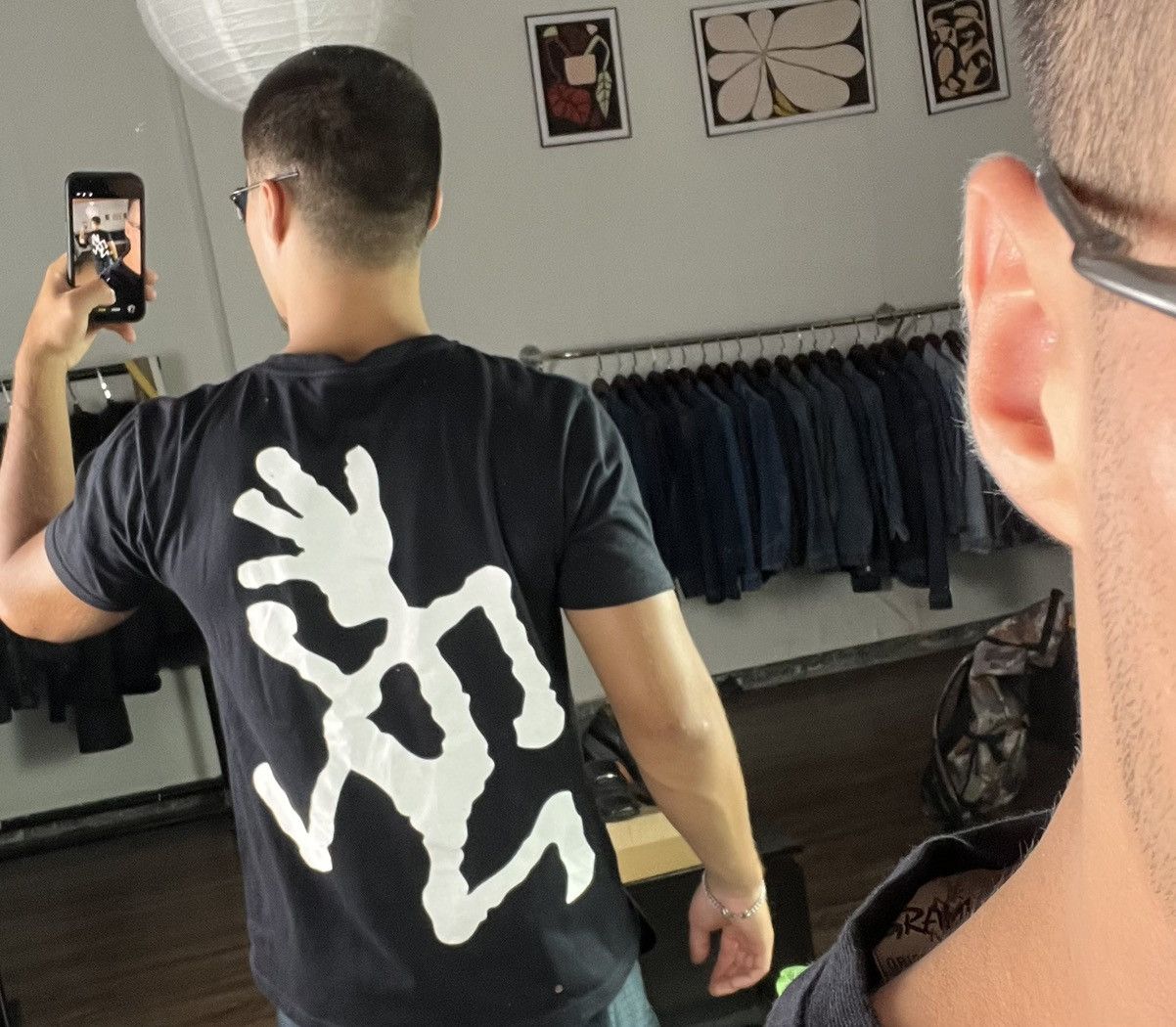 Gramicci Gramicci Big Logo Black Basic T-Shirt Size US S / EU 44-46 / 1 - 2 Thumbnail
