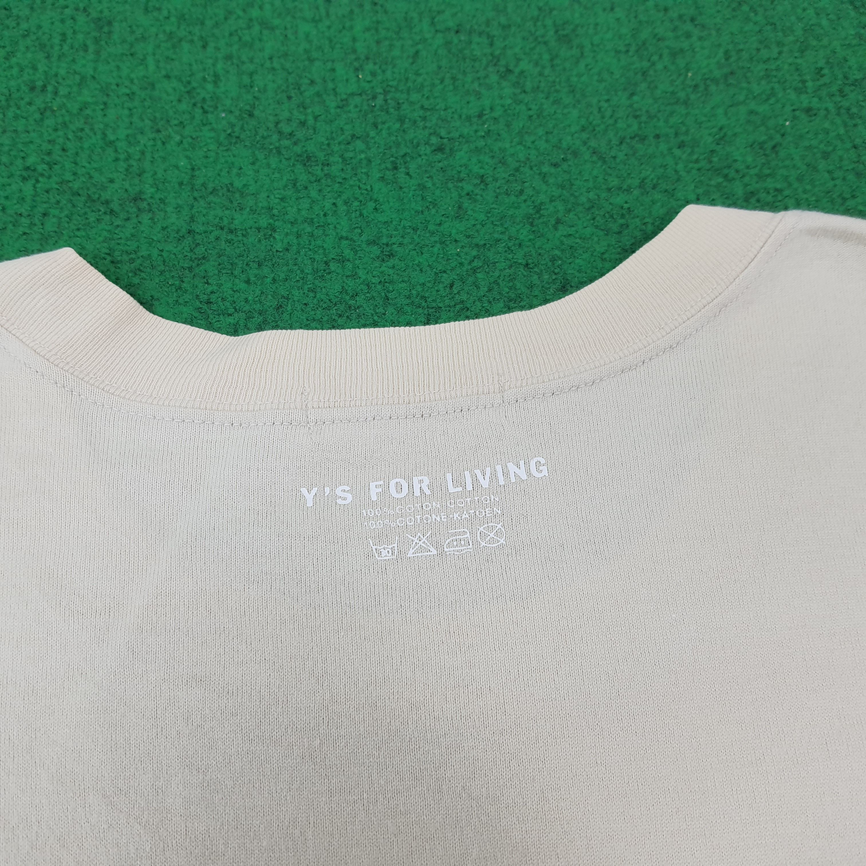 Yohji Yamamoto Vintage Y's for living by Yohji Yamamoto Tshirt C239N27 Size US L / EU 52-54 / 3 - 3 Thumbnail