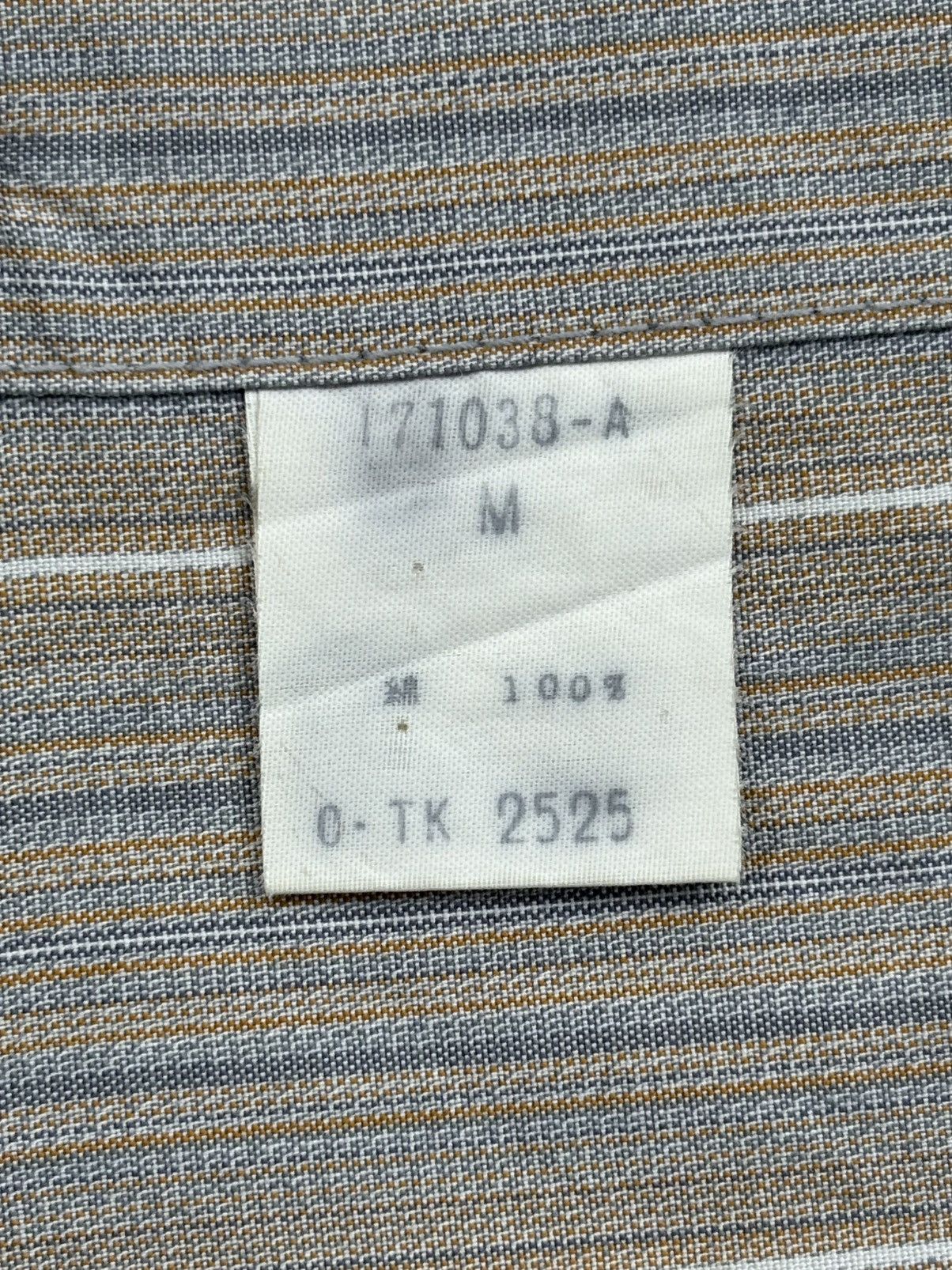 Issey Miyake Vintage 90’s Issey Miyake Button-Up Grey Striped Pattern Size US L / EU 52-54 / 3 - 8 Thumbnail