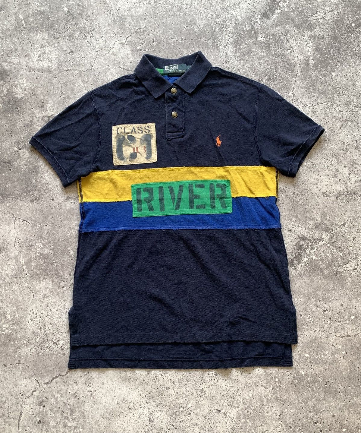 Polo Ralph Lauren 🔥VINTAGE POLO RALPH LAUREN CLASS C1 RL RAFTING POLO T-SHIRT Size US S / EU 44-46 / 1 - 1 Thumbnail
