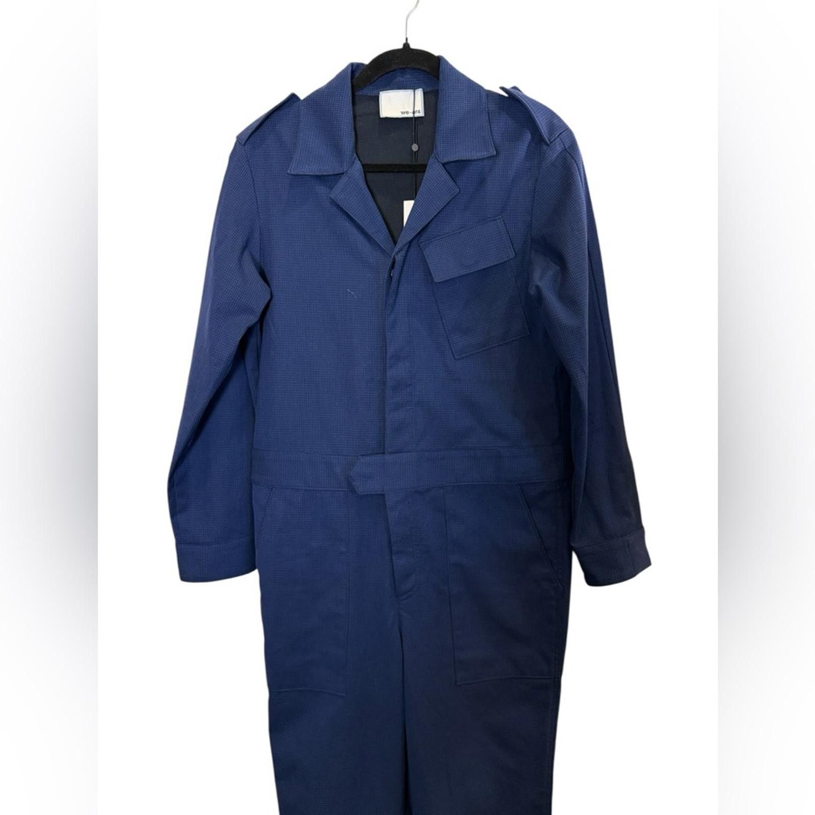Other We-Ar4 Houndstooth One Piece Flight suit Style Jumpsuit Sz S Size 28" / US 6 / IT 42 - 3 Thumbnail