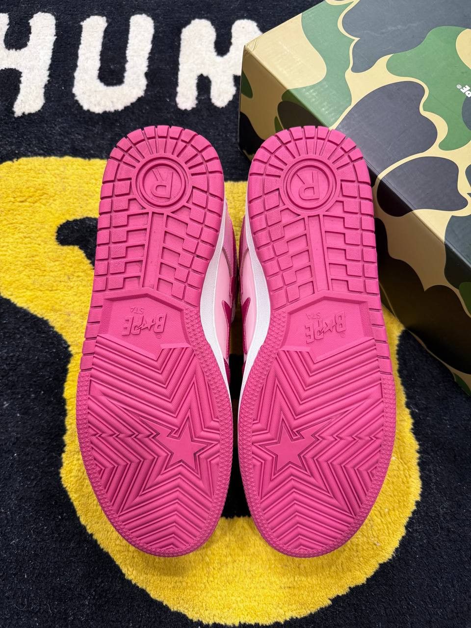 Bape Bape SK8 Sta ABC Camo Pink (2022) US13 Size US 13 / EU 46 - 6 Thumbnail