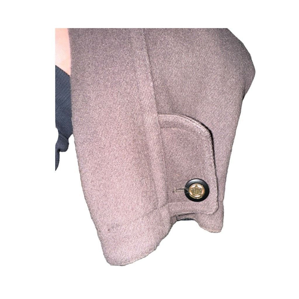 London Fog 80s London Fog Wool & Leather Barn Coat Size M Size US M / EU 48-50 / 2 - 6 Thumbnail