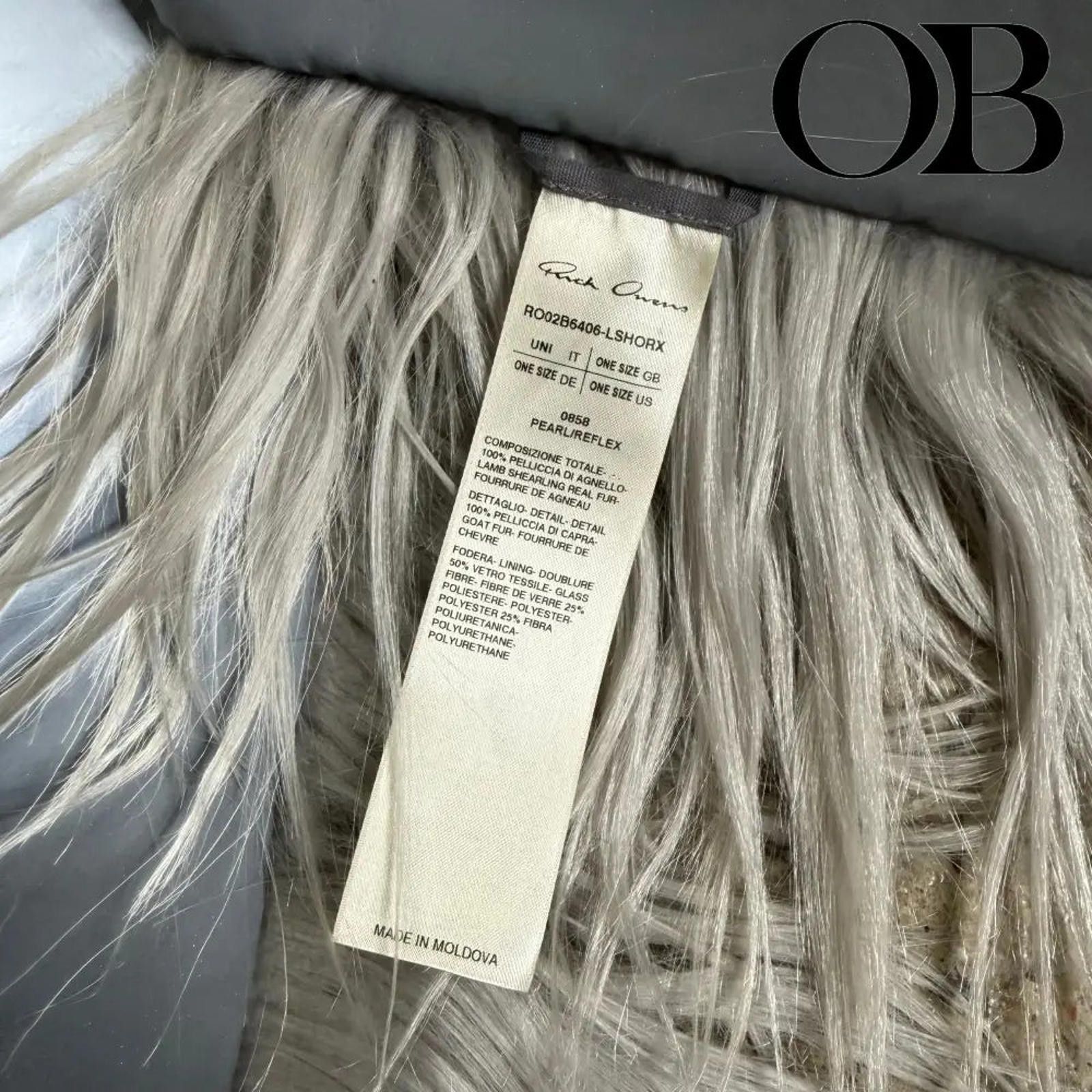 Rick Owens Rick Owens Strobe Scarf Size ONE SIZE - 2 Thumbnail