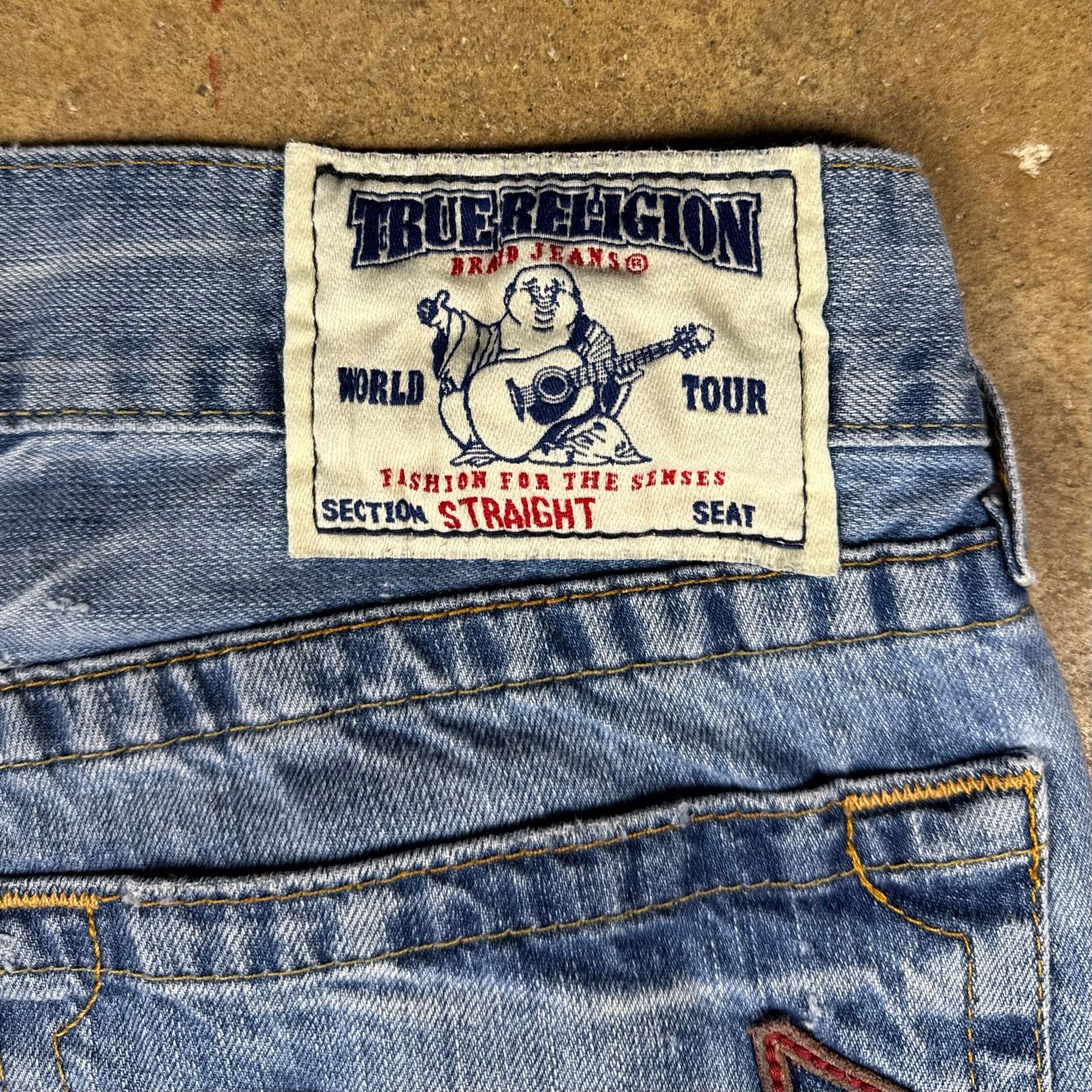 True Religion Vintage True Religion Jeans Men’s 34 Straight Crop USA Made Size US 34 / EU 50 - 5 Thumbnail