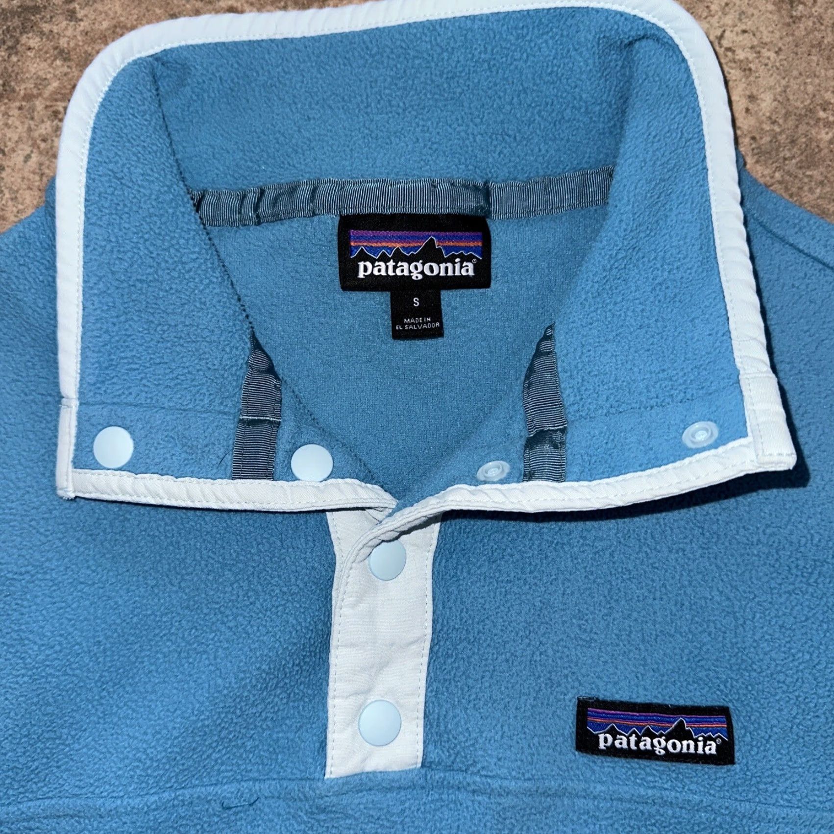 Patagonia Vintage Patagonia Women's T Snap Blue Fleece Pullover Size S Size S / US 4 / IT 40 - 2 Thumbnail