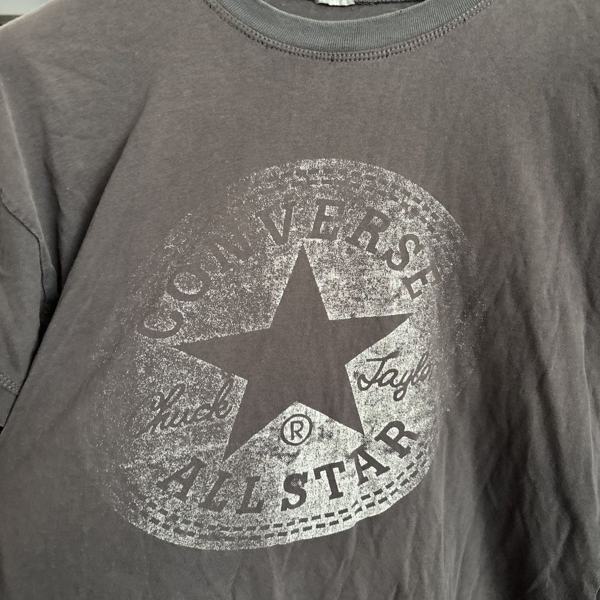 Vintage Vintage 80’s Faded and Distressed Converse Punk T-Shirt ERD Size US M / EU 48-50 / 2 - 6 Thumbnail