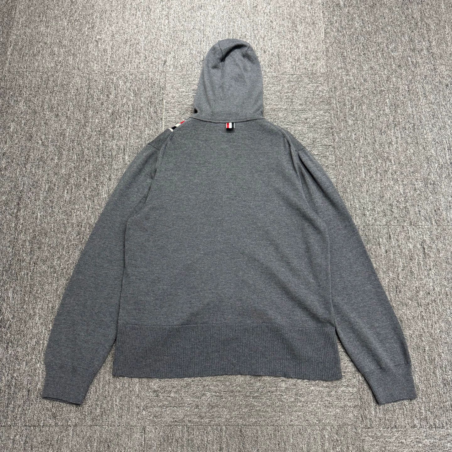 Thom Browne Thom Browne Striped Wool Knit Hoodie 4 Size US XL / EU 56 / 4 - 5 Thumbnail