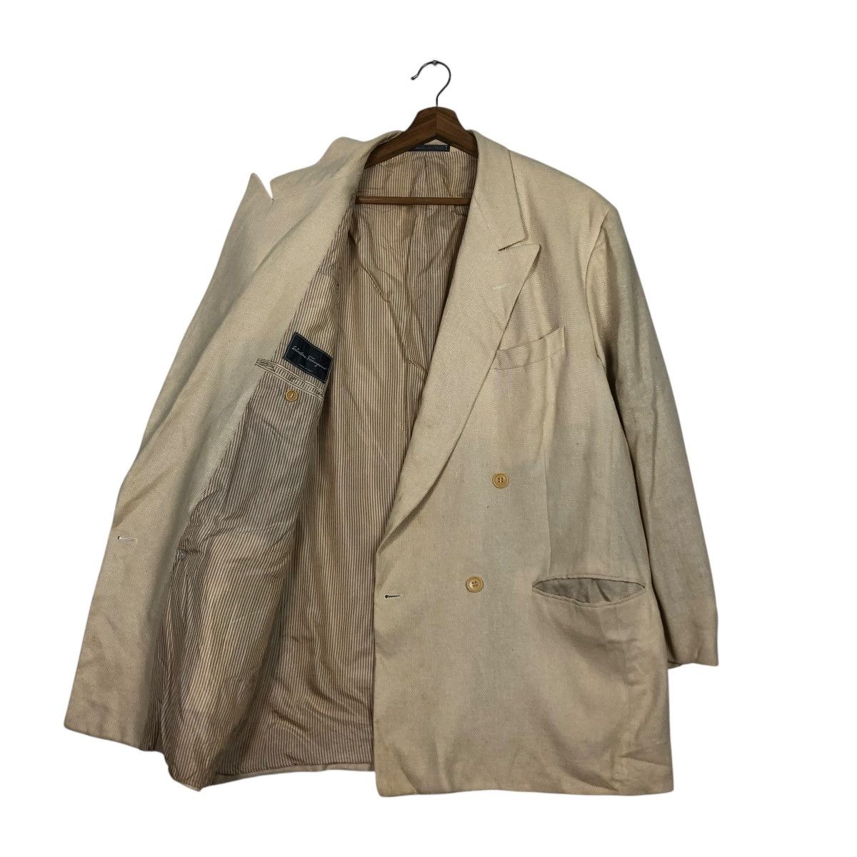 Salvatore Ferragamo 🔥VINTAGE COATS JACKET SALVATORE FERRAGAMO MADE IN ITALY Size US M / EU 48-50 / 2 - 13 Thumbnail