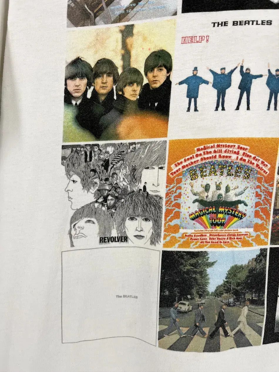 Band Tees Vintage Y2K The Beatles All Over Print "All albums" Size US XL / EU 56 / 4 - 11 Thumbnail