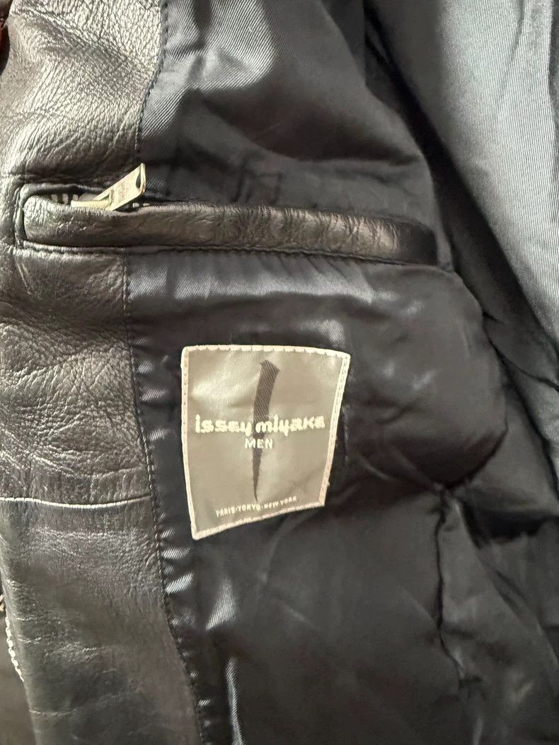 Issey Miyake Issey miyake Pen period filled leather garment jacket Size US M / EU 48-50 / 2 - 8 Thumbnail