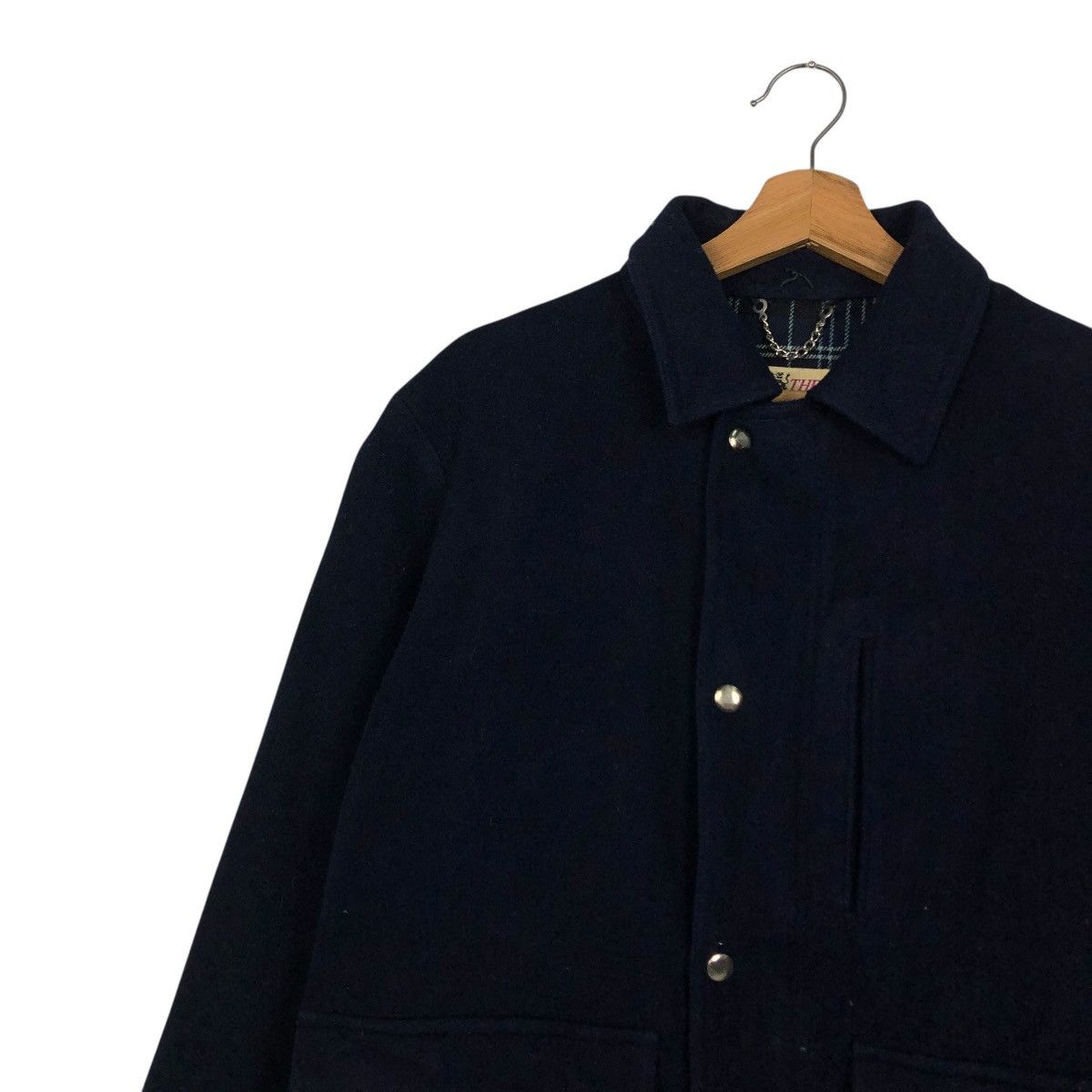 Japanese Brand WOOL HUNTING BLANKET JACKET TARTAN SCOTCH HOUSE ISSEY MIYAKE Size US S / EU 44-46 / 1 - 10 Thumbnail