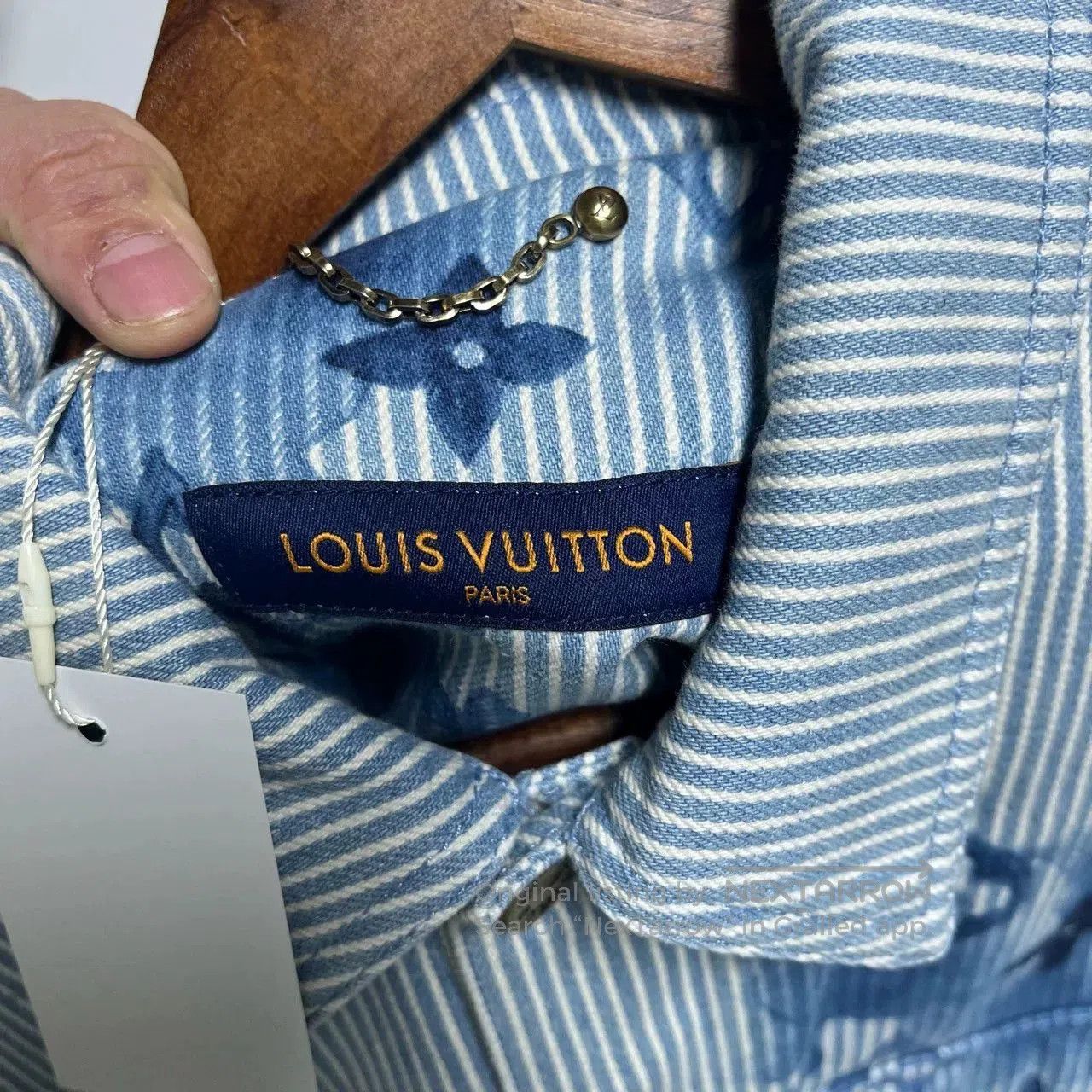 Louis Vuitton Louis Vuitton Ink Denim Jacket XL. Size US XL / EU 56 / 4 - 3 Thumbnail