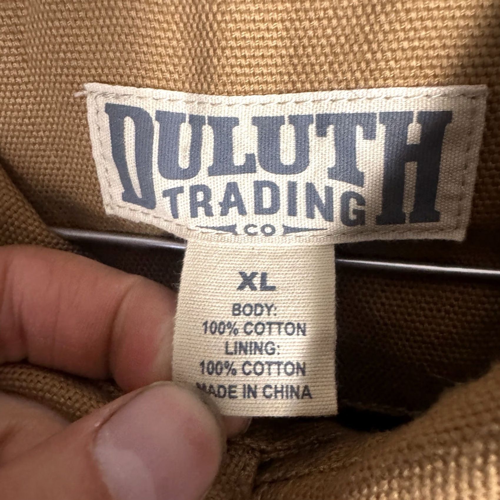 Duluth Trading Company Duluth Trading Jacket Men XL Fire Hose Flannel Limber Jac Shacket Utility Canvas Size US XL / EU 56 / 4 - 4 Thumbnail