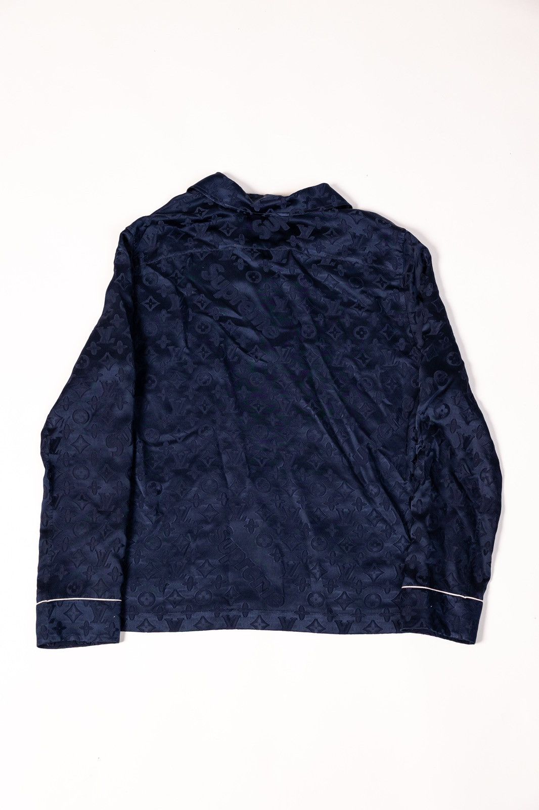 Louis Vuitton × Supreme Louis Vuitton x Supreme Jacquard Silk Pajama Shirt Size US M / EU 48-50 / 2 - 3 Thumbnail