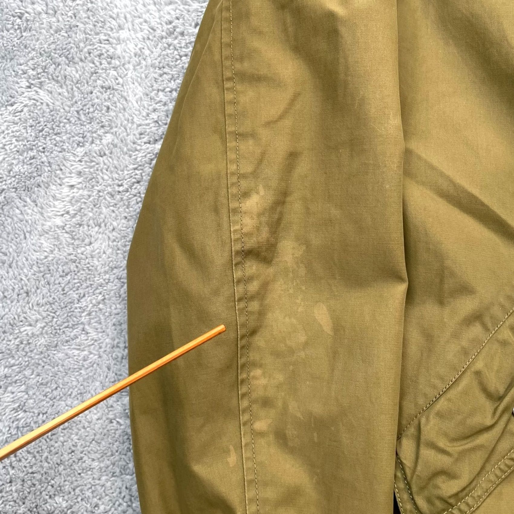 J.Crew J.CREW Jacket Mens Small Green Bomber Coat Cotton Pockets Long Sleeve Full Zip Size US S / EU 44-46 / 1 - 2 Thumbnail