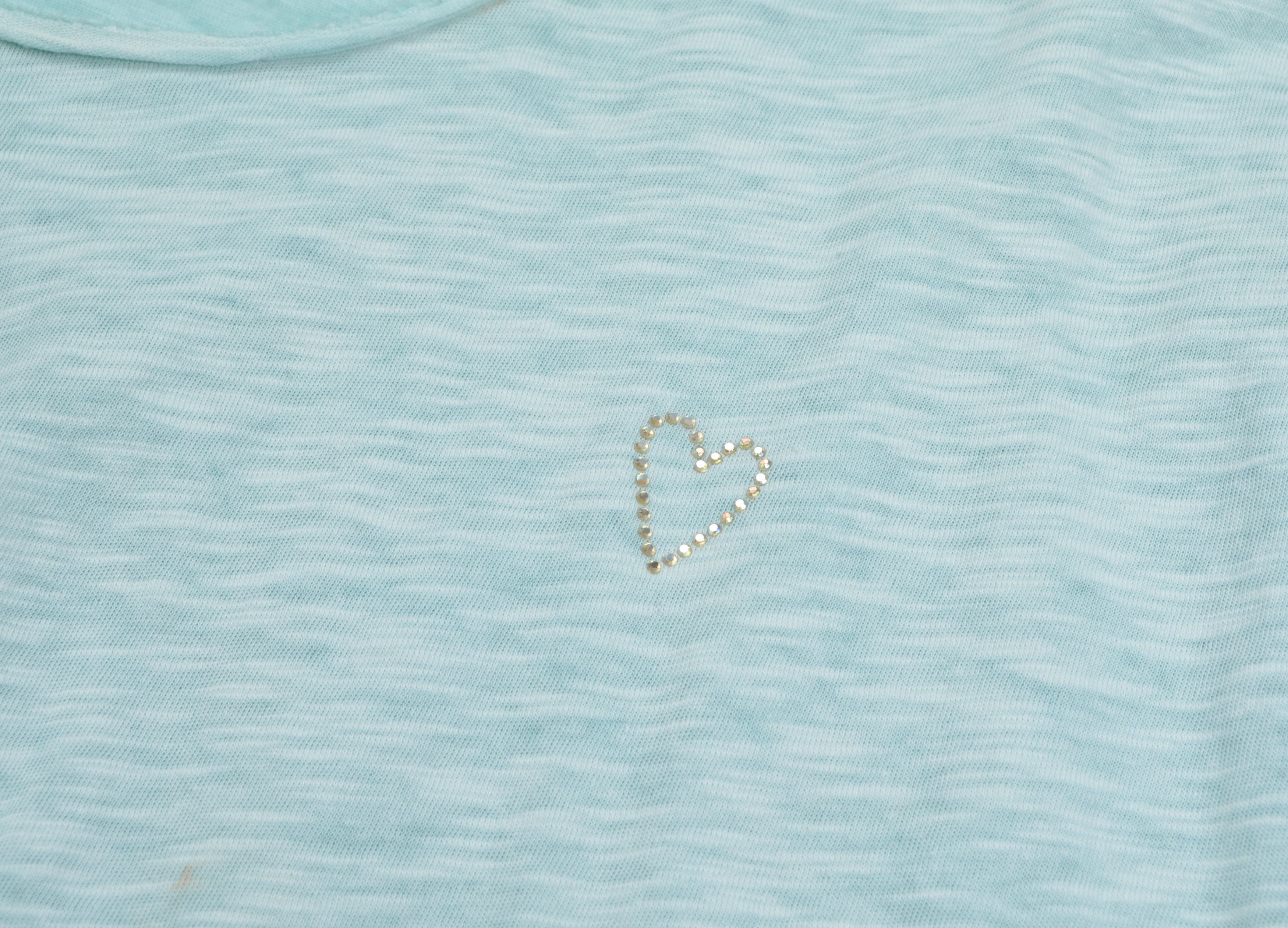 Zadig & Voltaire Zadig & Voltaire Oversized Flared Light Blue T-shirt Top Size XS / US 0-2 / IT 36-38 - 6 Thumbnail