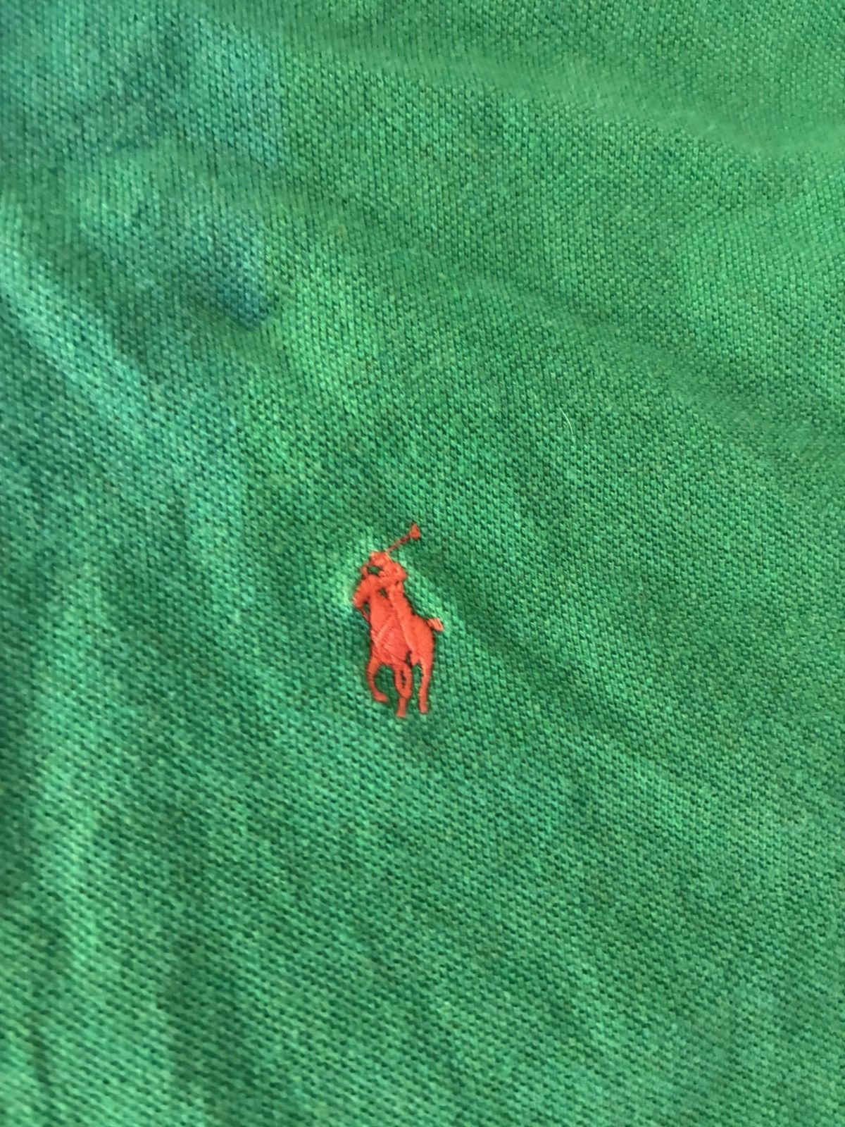 Polo Ralph Lauren Polo Ralph Lauren Green Polo Shirt Red Pony Size L Size US L / EU 52-54 / 3 - 2 Thumbnail