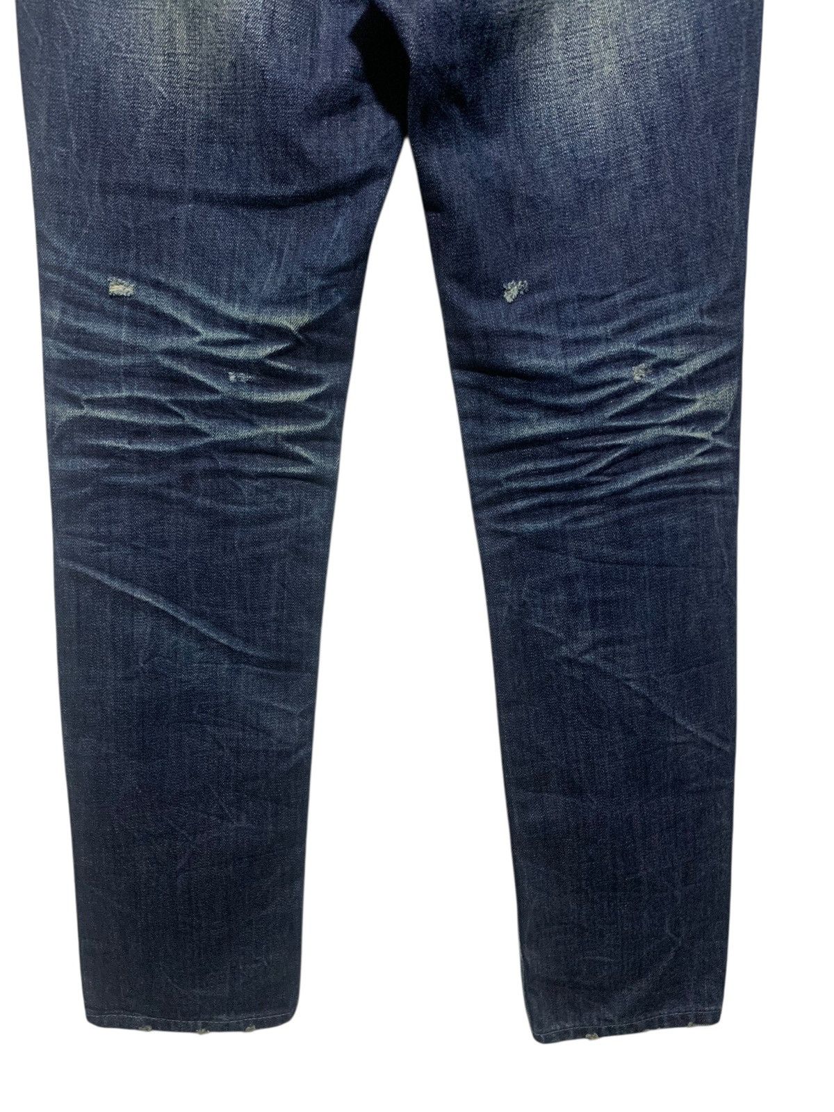 Undercover × Vintage Costume x Undercover distressed check waist jeans Size US 31 - 8 Thumbnail