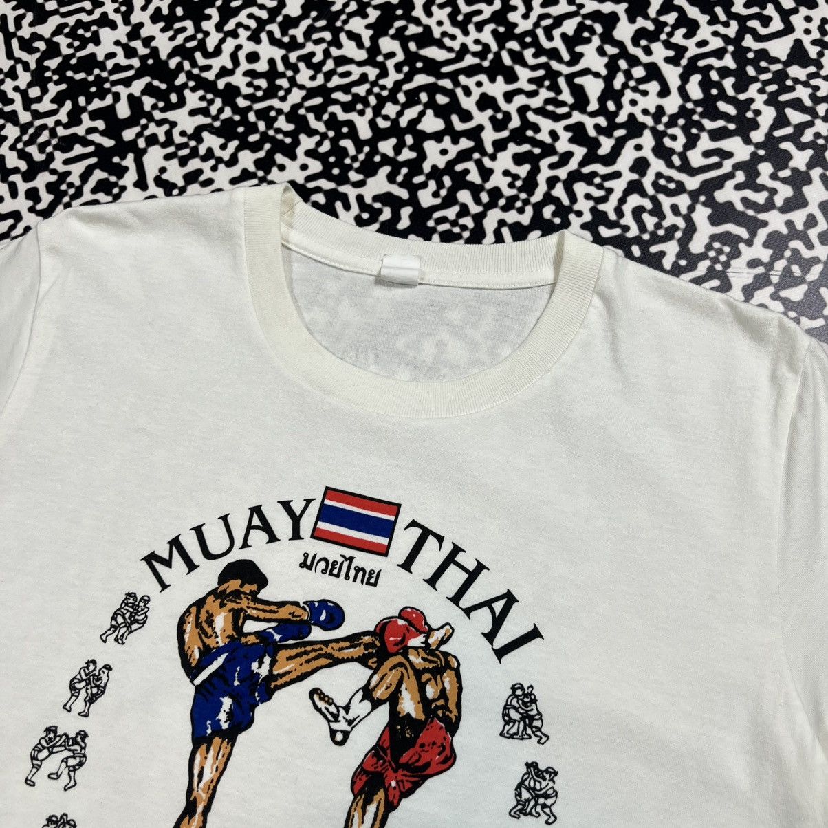 Japanese Brand Vintage Y2K Muay Thai Thailand Retro Japanese Style T-shirt Size L / US 10 / IT 46 - 10 Thumbnail