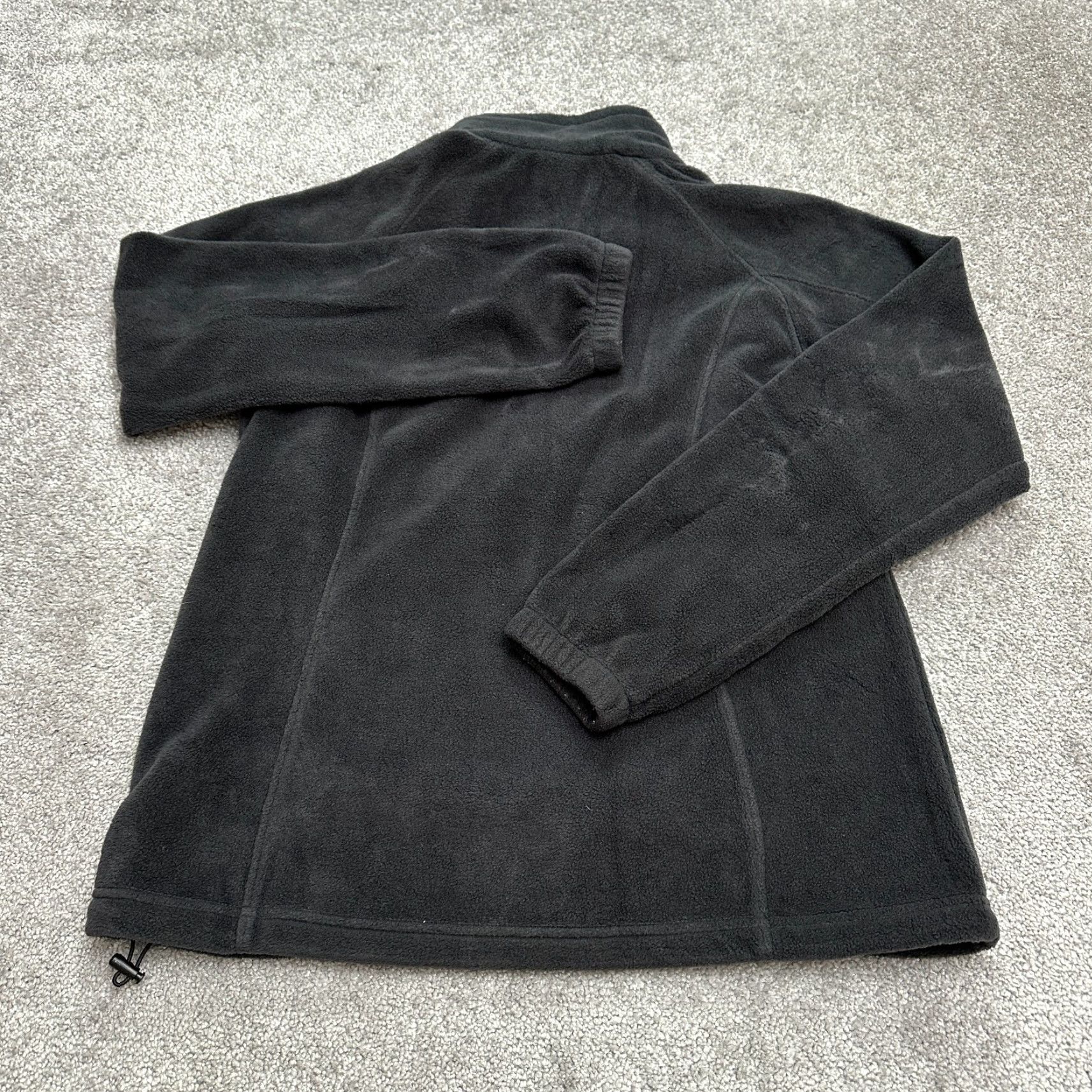 Vintage Columbia Jacket Mens Large Black Full Zip Fleece Benton Springs Outdoor Pockets Size US L / EU 52-54 / 3 - 2 Thumbnail