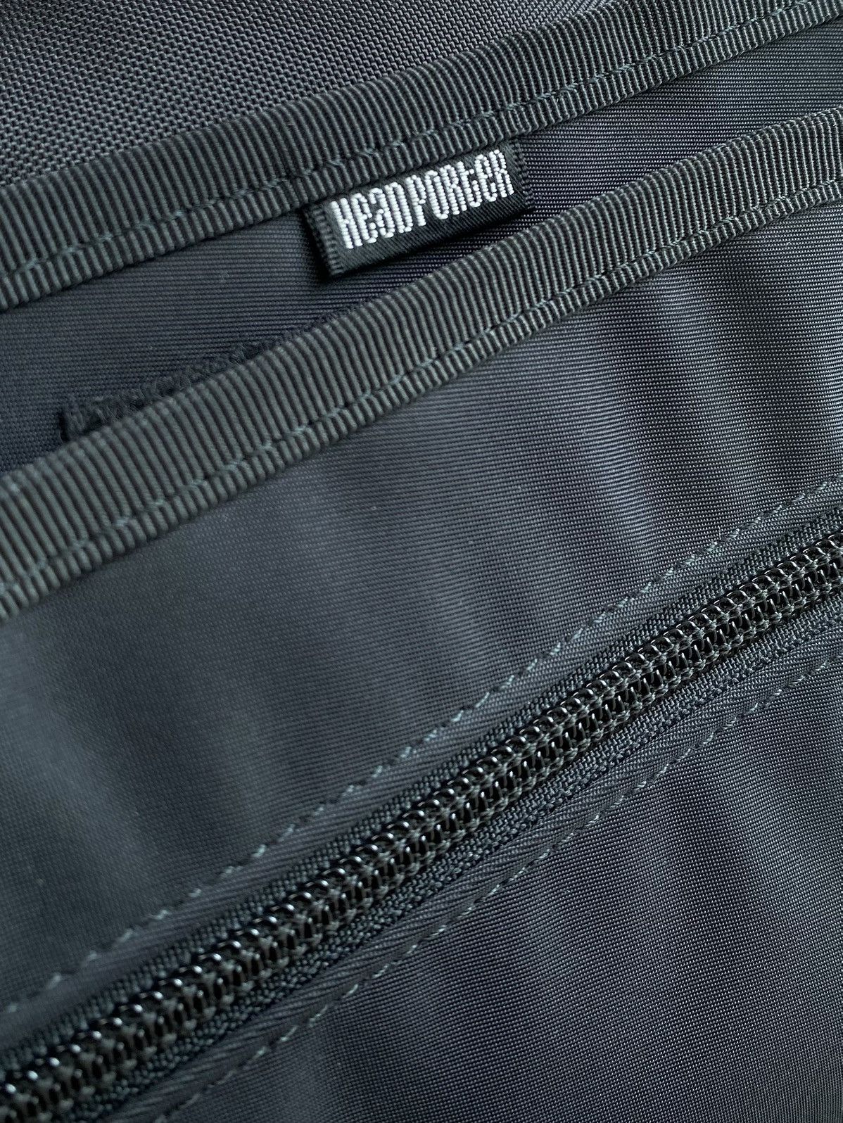 Porter Porter Yoshida Monochrome Messenger Black Canvas Bag Size ONE SIZE - 2 Thumbnail