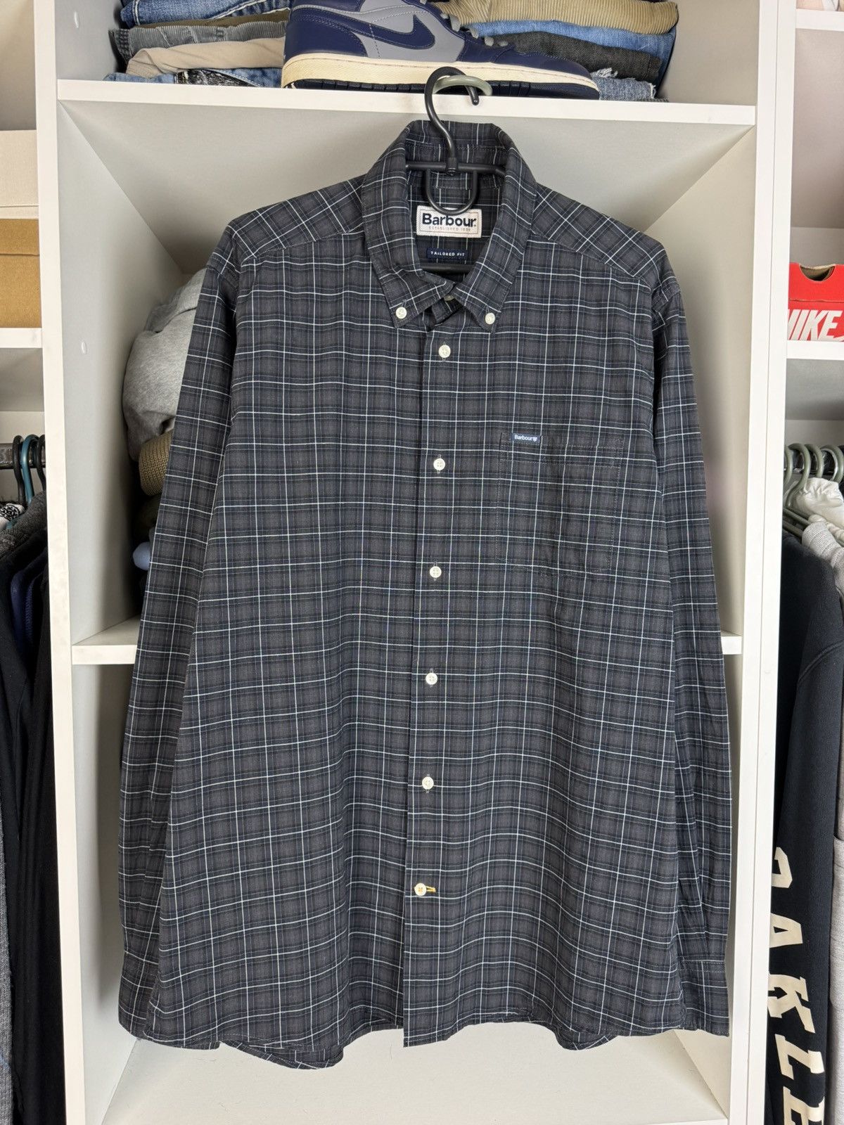 Barbour Barbour Lomond Tailored Fit Plaid Button-Down Shirt Size US M / EU 48-50 / 2 - 1 Thumbnail
