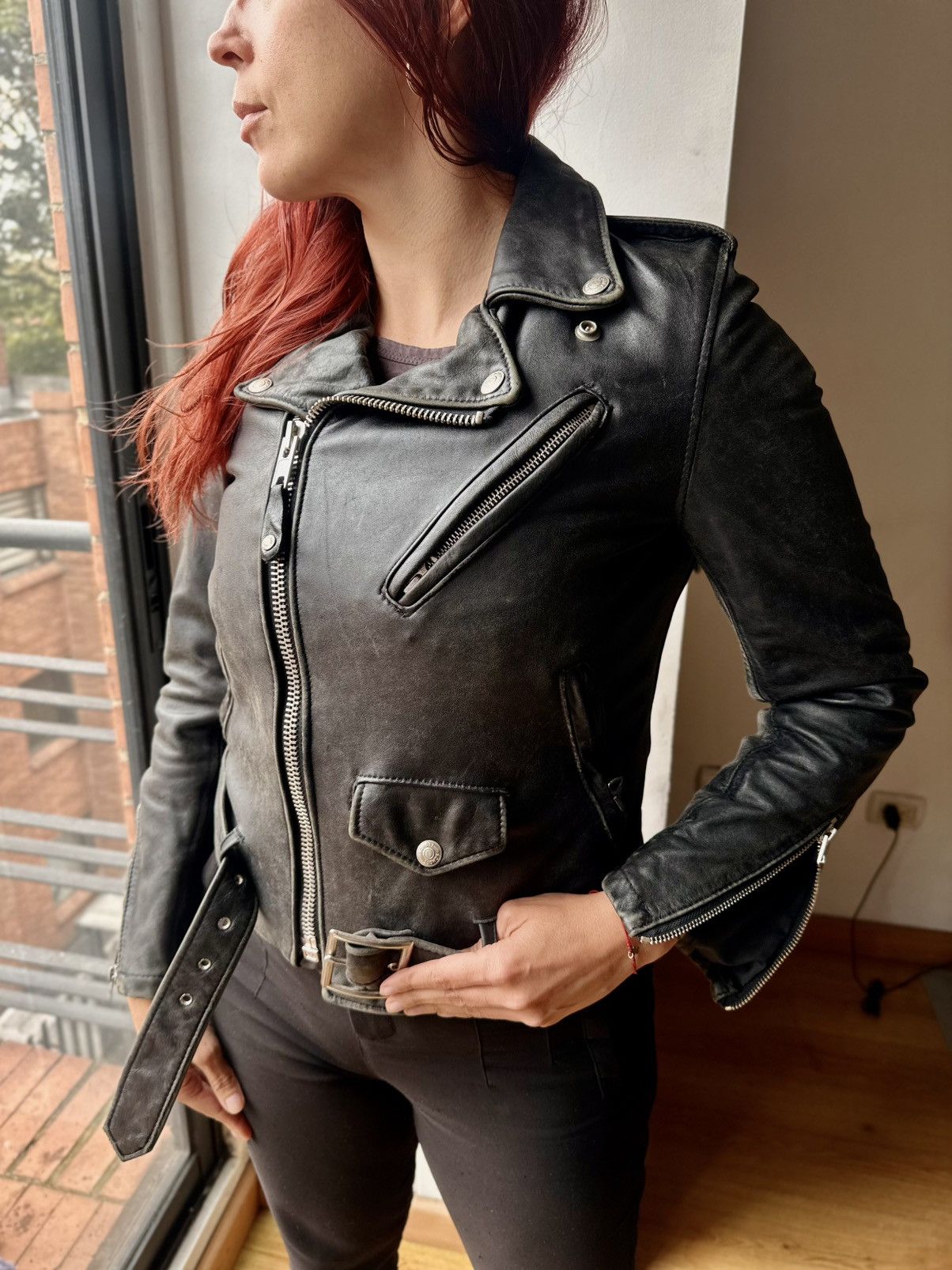 Schott Schott 626VNW Vintaged Cowhide Leather Perfecto Jacket XS Size XS / US 0-2 / IT 36-38 - 2 Thumbnail