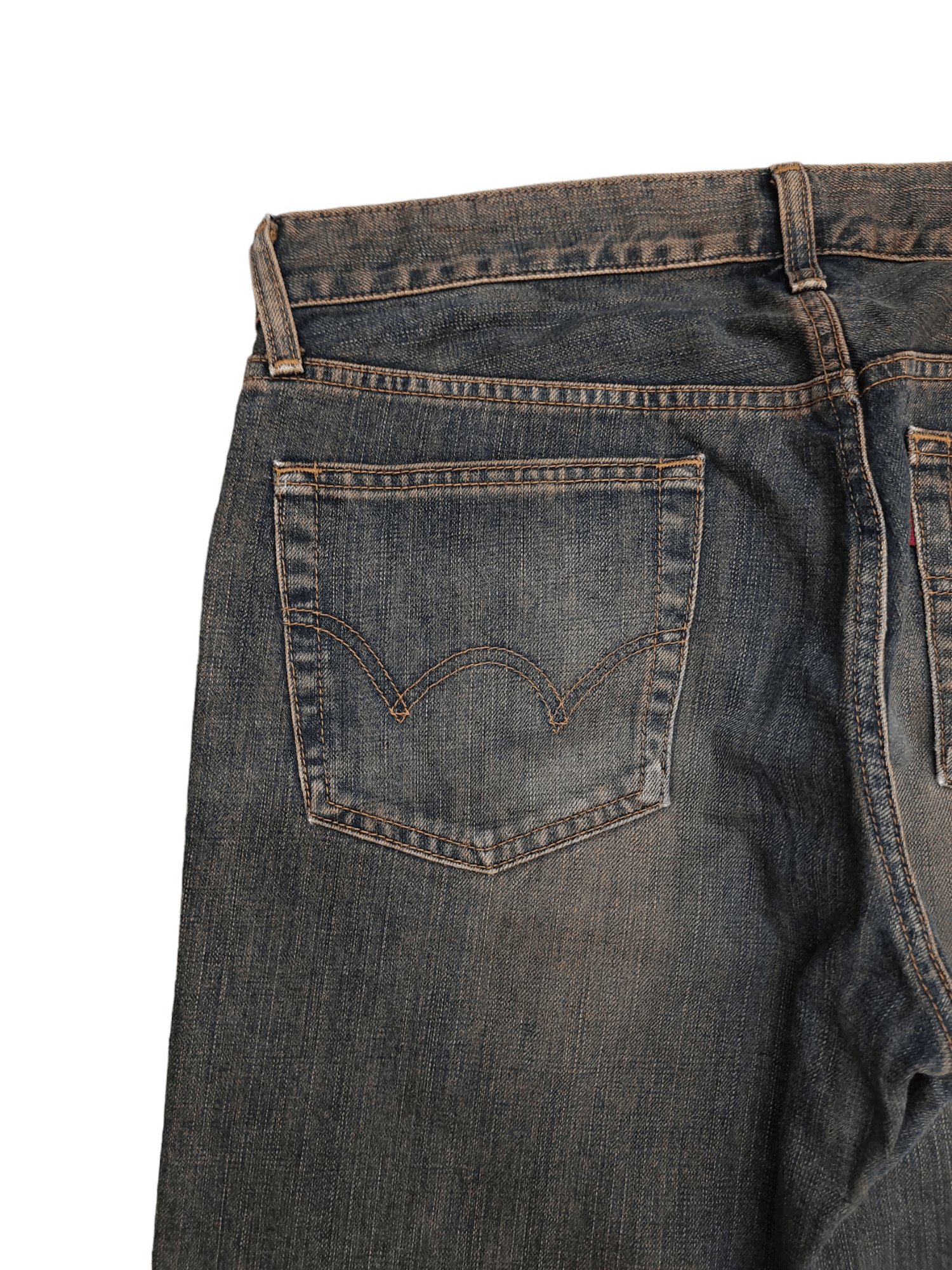 Hysteric Glamour × Undercover 1990s Edwin 503 Regular Rusty Denim Jeans Undercover Style Size US 33 - 13 Thumbnail
