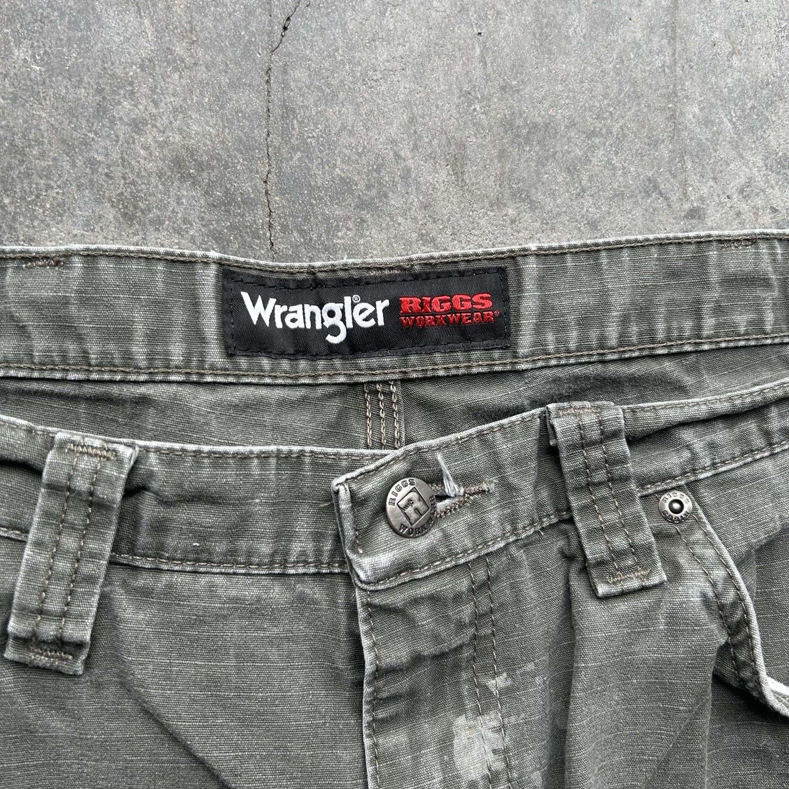 Wrangler Vintage Green Wrangler Riggs Double Knee Pants Men’s 36 X 34 Size US 36 / EU 52 - 7 Thumbnail