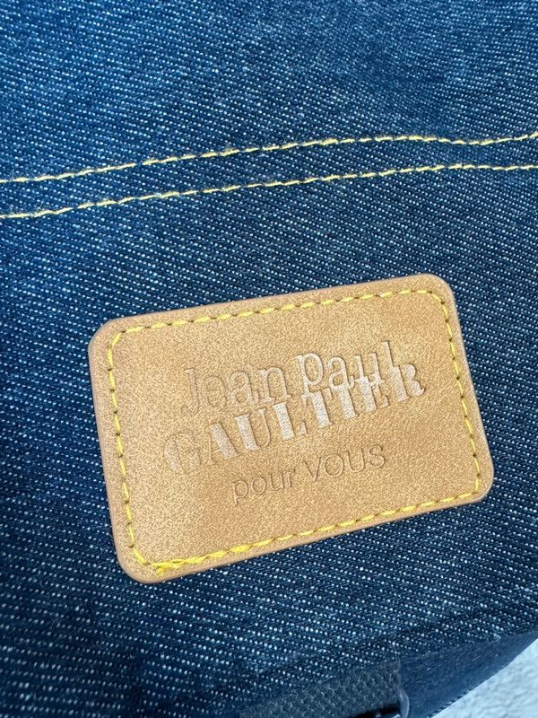 Jean Paul Gaultier Jean Paul Gaultier pour VOUS Backpack Navy denim bag new Size ONE SIZE - 6 Thumbnail