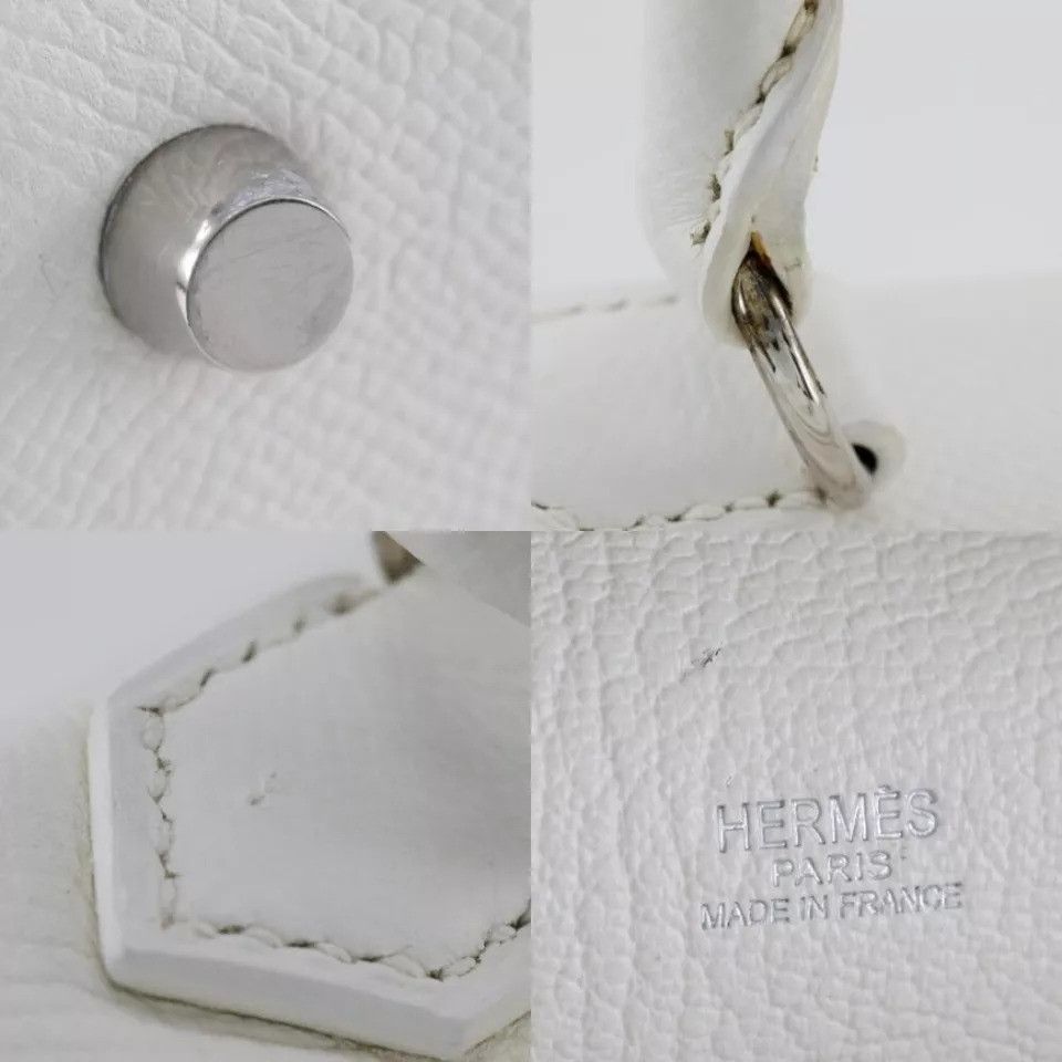 Hermes HERMES Sac Anvi 26 Handbag White Epsom Women Size ONE SIZE - 6 Thumbnail