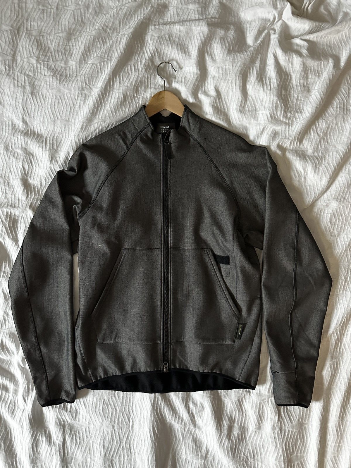 image of Acronym Ss-J10 Softshell Jacket in Grey, Men's (Size Large)