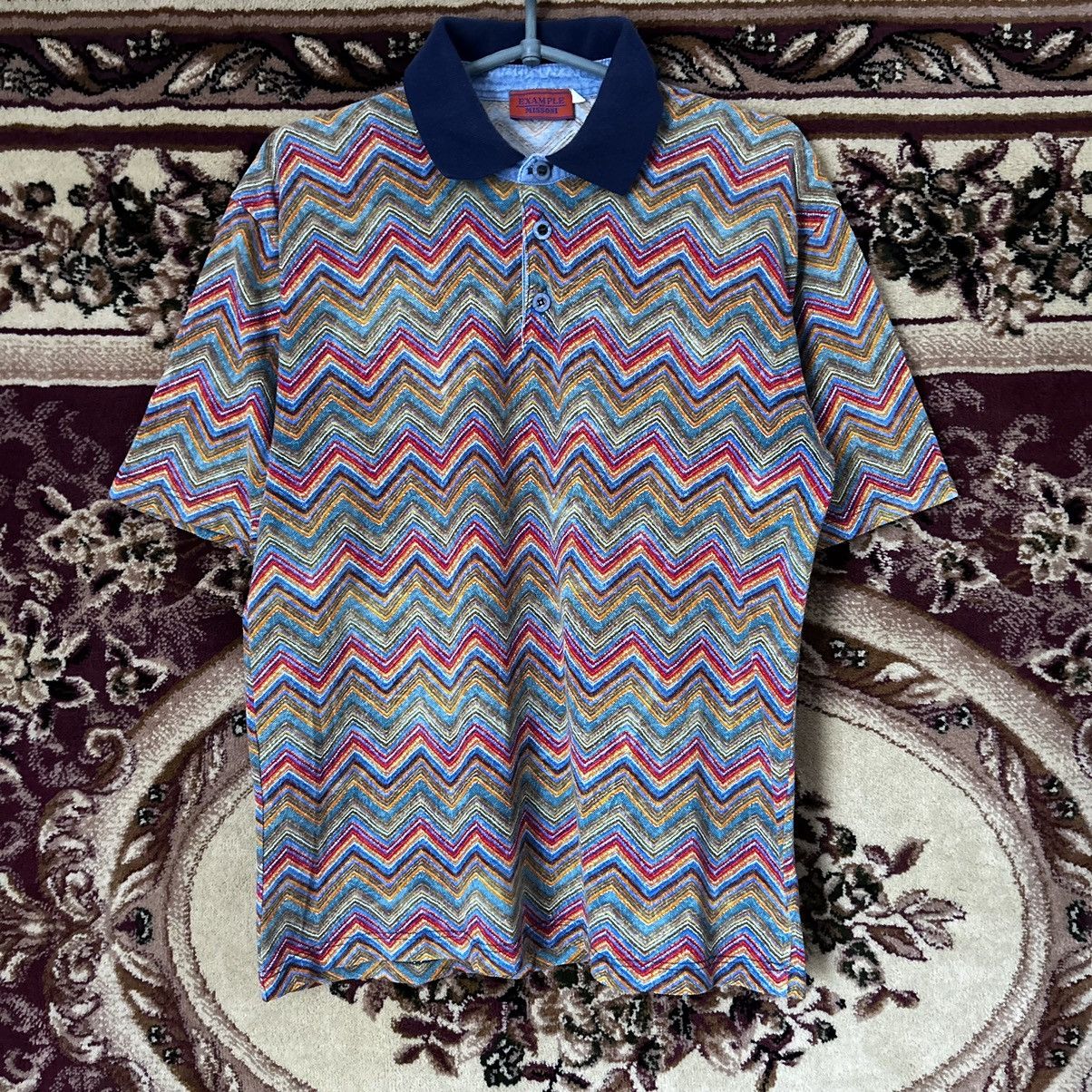 Missoni × Vintage Missoni polo tee Size US M / EU 48-50 / 2 - 1 Thumbnail