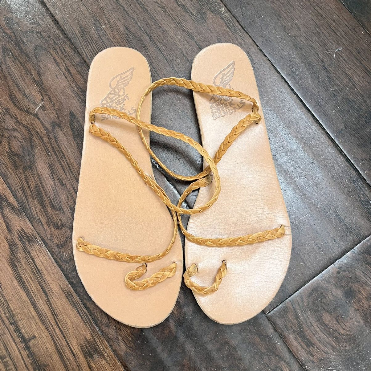 Ancient Greek Sandals Accident Greek Sandals Women Shoes Size US 9.5 / IT 39.5 - 1 Thumbnail