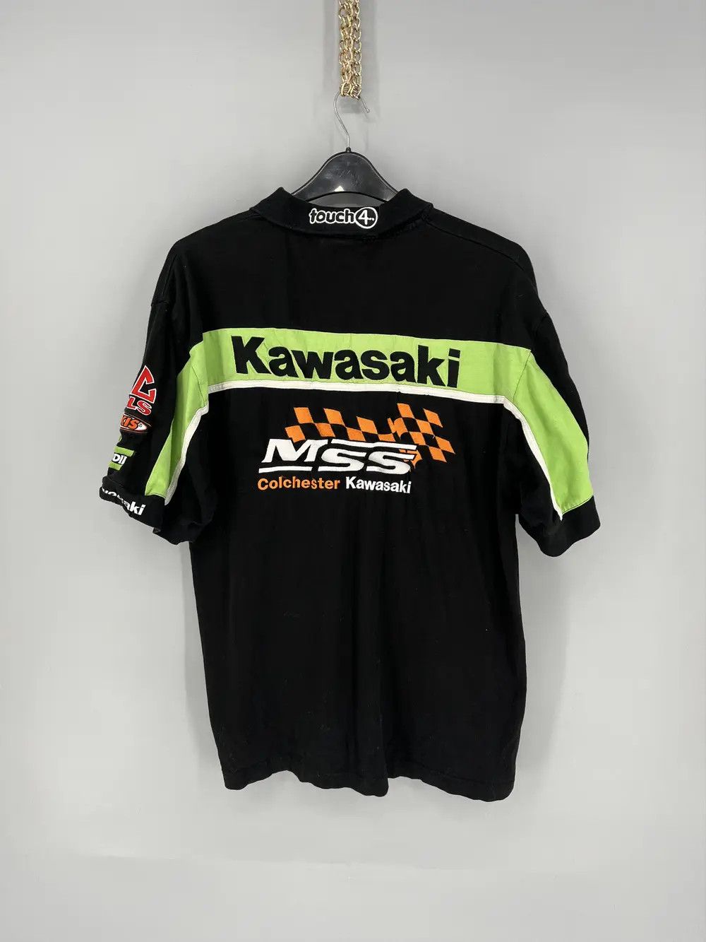 Other Vintage Rare Kawasaki MSS Racing Team shirt L Size US XL / EU 56 / 4 - 9 Thumbnail