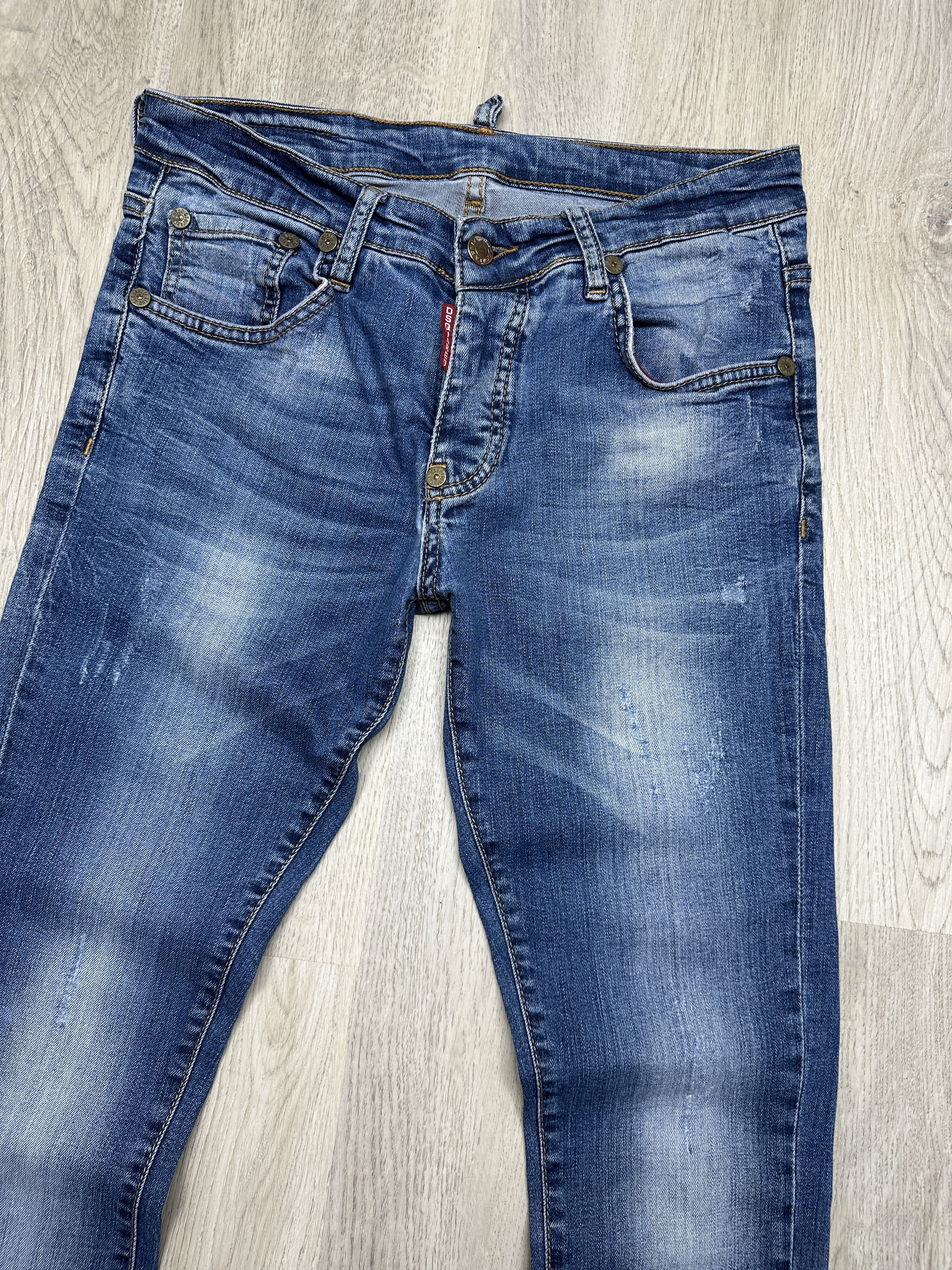Dsquared2 Dsquared2 Vintage Denim Pants Super Skinny Jeans Size US 32 / EU 48 - 2 Thumbnail