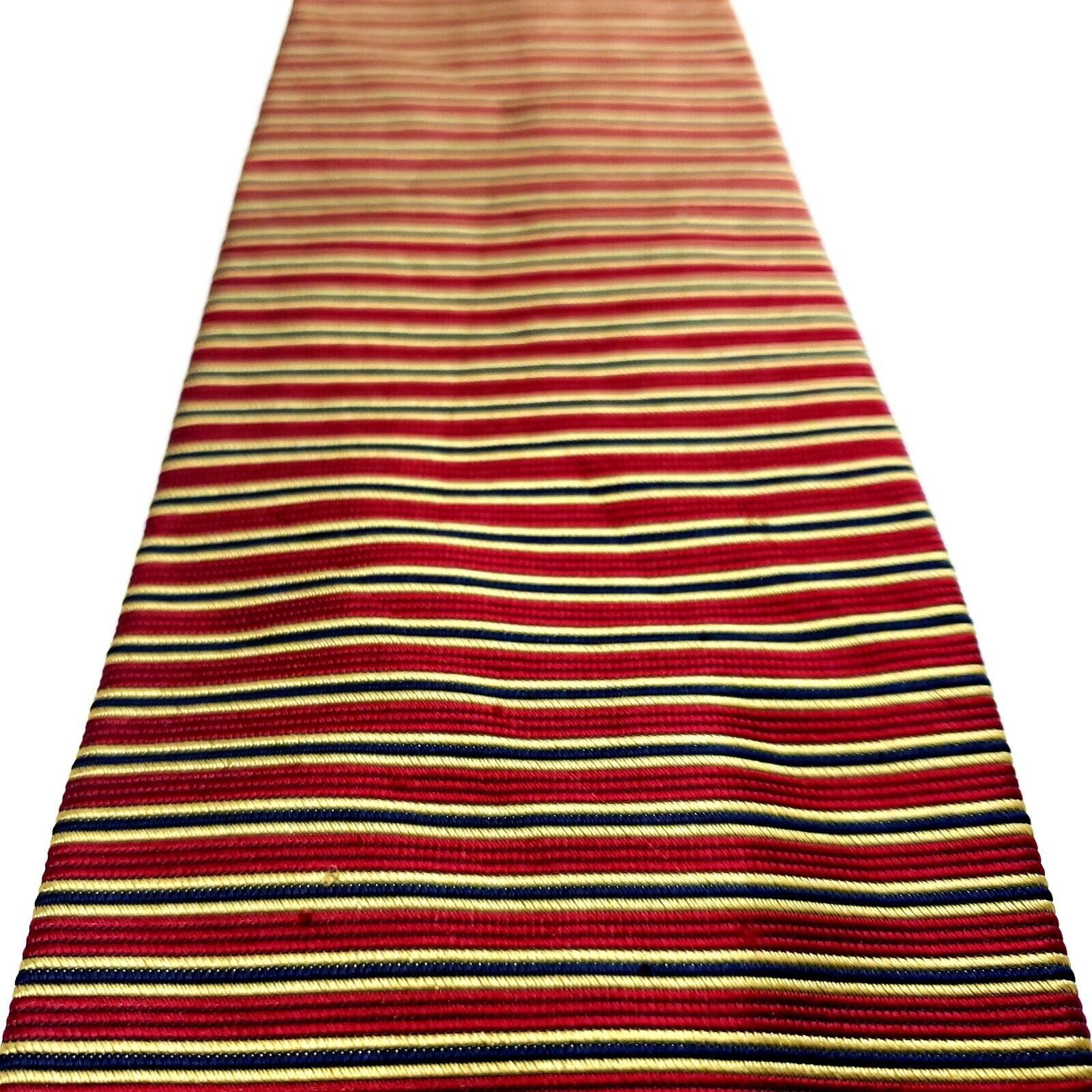 Brooks Brothers Brooks Brothers Red Silk Tie Woven Regimental Size ONE SIZE - 2 Thumbnail