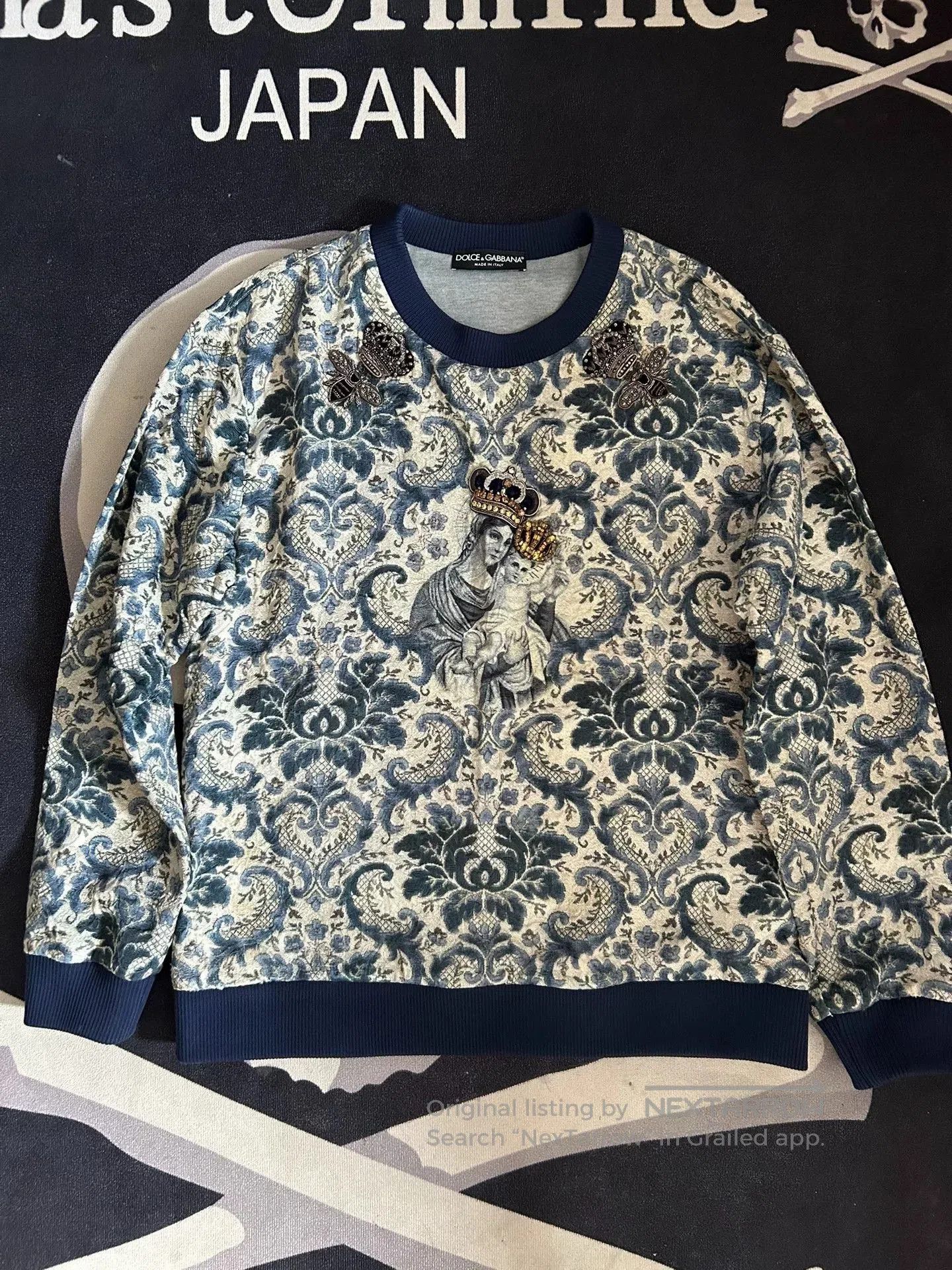 Dolce & Gabbana Luxury Dolce & Gabbana Embellished Sweatshirt. Size US M / EU 48-50 / 2 - 2 Thumbnail